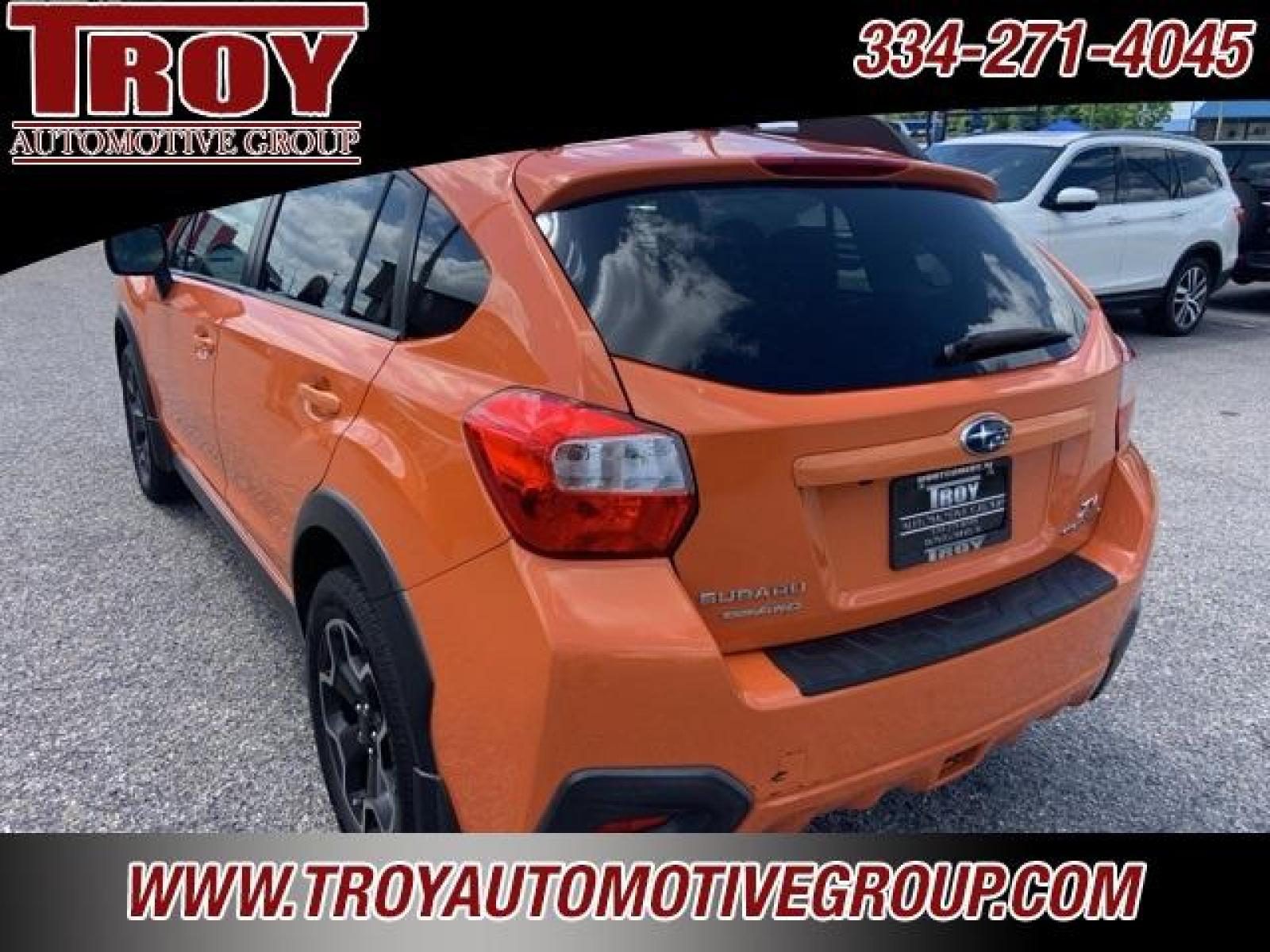 2014 Tangerine Orange Pearl /Black Subaru XV Crosstrek 2.0i Limited (JF2GPAGC5E8) with an 2.0L 16V DOHC engine, CVT transmission, located at 6812 Atlanta Hwy, Montgomery, AL, 36117, (334) 271-4045, 32.382118, -86.178673 - Recent Arrival!<br><br>Tangerine Orange Pearl 2014 Subaru XV Crosstrek 2.0i Limited AWD 2.0L 16V DOHC Lineartronic CVT<br><br>Financing Available---Top Value for Trades.<br><br>25/33 City/Highway MPG<br><br><br>Awards:<br> * 2014 IIHS Top Safety Pick<br><br>Reviews:<br> * If youre looking for a ye - Photo #9