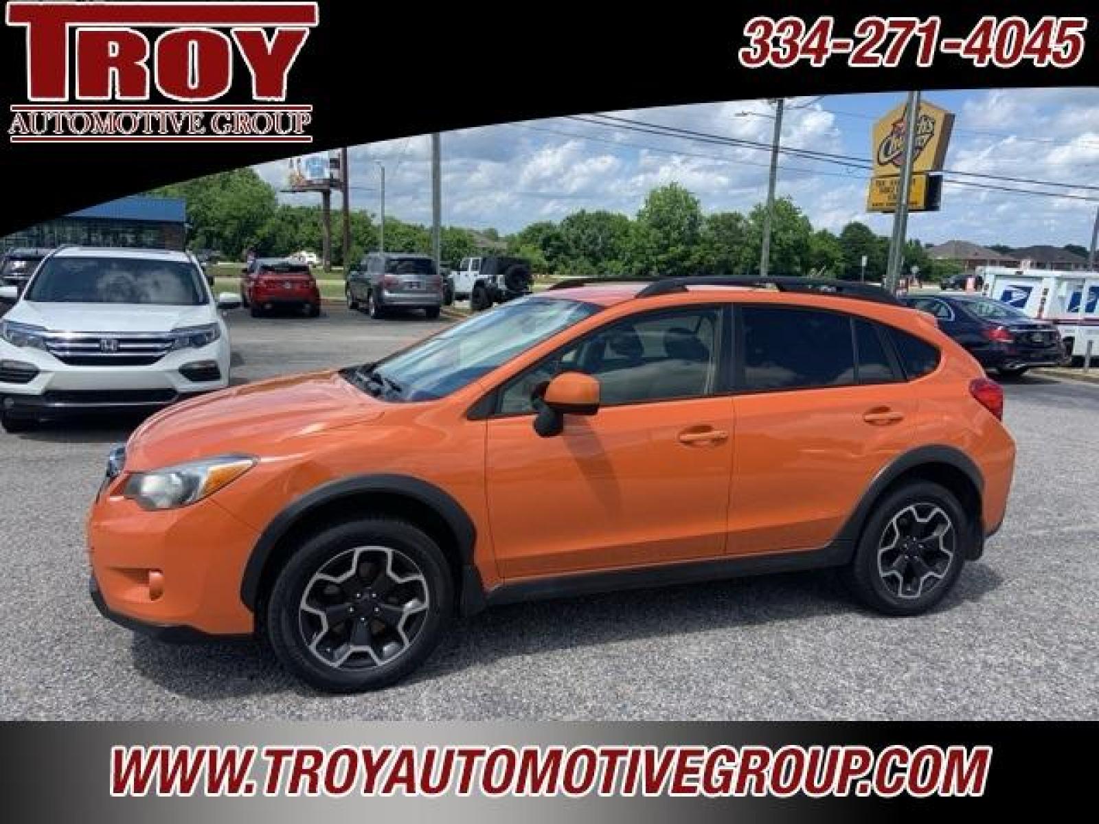 2014 Tangerine Orange Pearl /Black Subaru XV Crosstrek 2.0i Limited (JF2GPAGC5E8) with an 2.0L 16V DOHC engine, CVT transmission, located at 6812 Atlanta Hwy, Montgomery, AL, 36117, (334) 271-4045, 32.382118, -86.178673 - Recent Arrival!<br><br>Tangerine Orange Pearl 2014 Subaru XV Crosstrek 2.0i Limited AWD 2.0L 16V DOHC Lineartronic CVT<br><br>Financing Available---Top Value for Trades.<br><br>25/33 City/Highway MPG<br><br><br>Awards:<br> * 2014 IIHS Top Safety Pick<br><br>Reviews:<br> * If youre looking for a ye - Photo #6