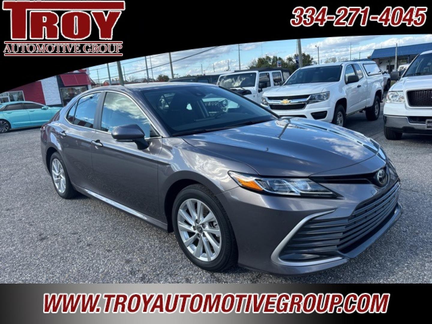 2023 Gray /Black Toyota Camry LE (4T1C11AK2PU) with an 2.5L I4 DOHC 16V engine, Automatic transmission, located at 6812 Atlanta Hwy, Montgomery, AL, 36117, (334) 271-4045, 32.382118, -86.178673 - Recent Arrival!<br><br>Gray 2023 Toyota Camry LE FWD 2.5L I4 DOHC 16V 8-Speed Automatic<br><br>Financing Available---Top Value for Trades.<br><br>28/39 City/Highway MPG - Photo#9