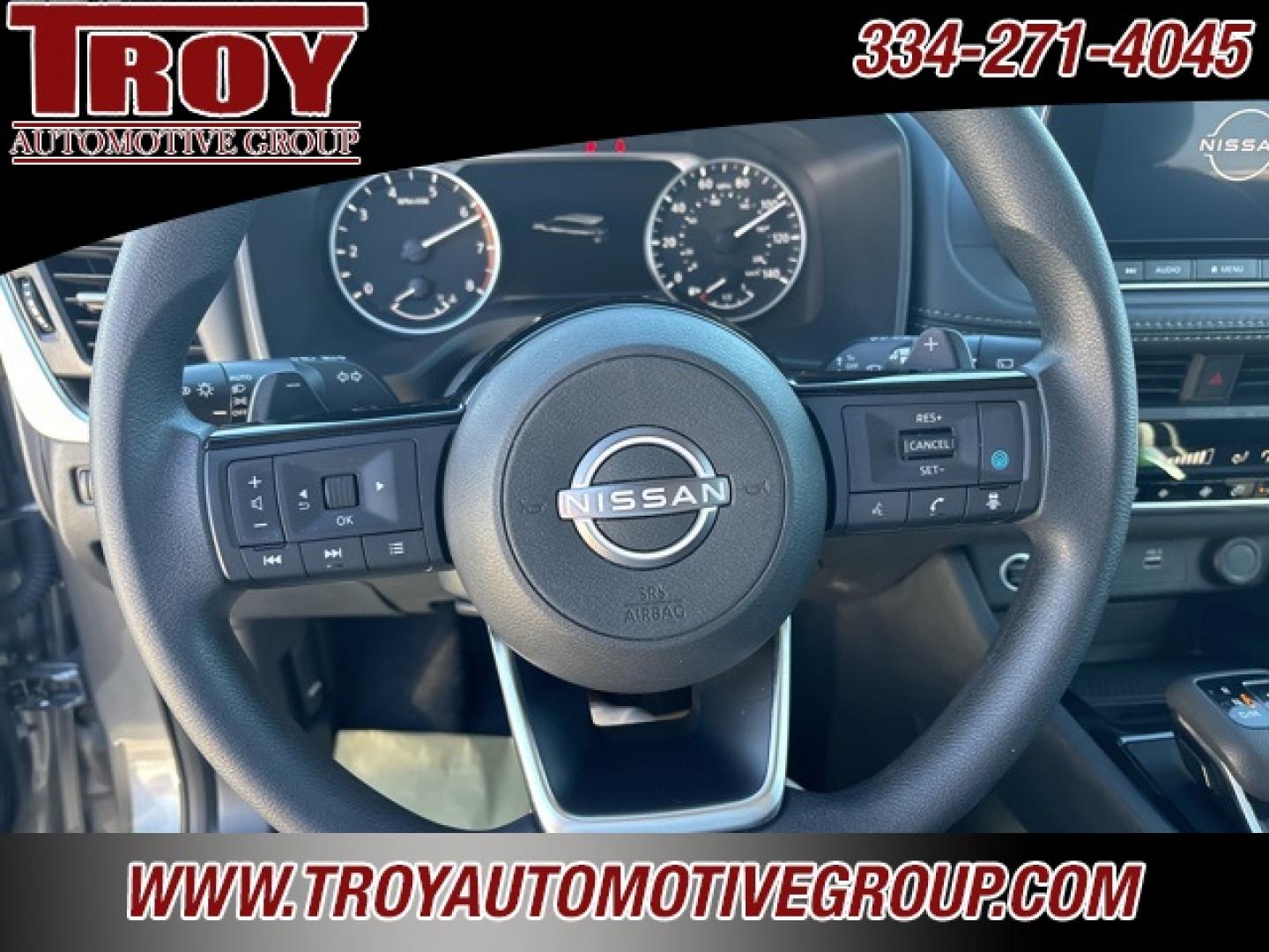 2023 Gun Metallic /Charcoal Nissan Rogue SV (5N1BT3BB8PC) with an 1.5L I3 Turbocharged DOHC 12V LEV3-ULEV50 201hp engine, CVT transmission, located at 6812 Atlanta Hwy, Montgomery, AL, 36117, (334) 271-4045, 32.382118, -86.178673 - Recent Arrival!<br><br>Gun Metallic 2023 Nissan Rogue SV AWD 1.5L I3 Turbocharged DOHC 12V LEV3-ULEV50 201hp CVT with Xtronic<br><br>Financing Available---Top Value for Trades.<br><br>28/35 City/Highway MPG - Photo#35