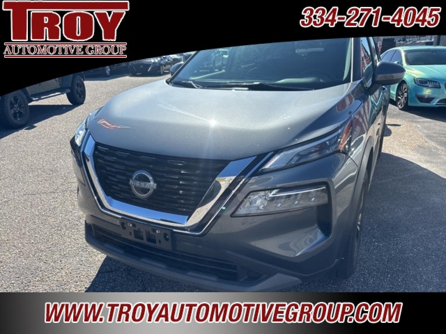 2023 Gun Metallic /Charcoal Nissan Rogue SV (5N1BT3BB8PC) with an 1.5L I3 Turbocharged DOHC 12V LEV3-ULEV50 201hp engine, CVT transmission, located at 6812 Atlanta Hwy, Montgomery, AL, 36117, (334) 271-4045, 32.382118, -86.178673 - Recent Arrival!<br><br>Gun Metallic 2023 Nissan Rogue SV AWD 1.5L I3 Turbocharged DOHC 12V LEV3-ULEV50 201hp CVT with Xtronic<br><br>Financing Available---Top Value for Trades.<br><br>28/35 City/Highway MPG - Photo#4