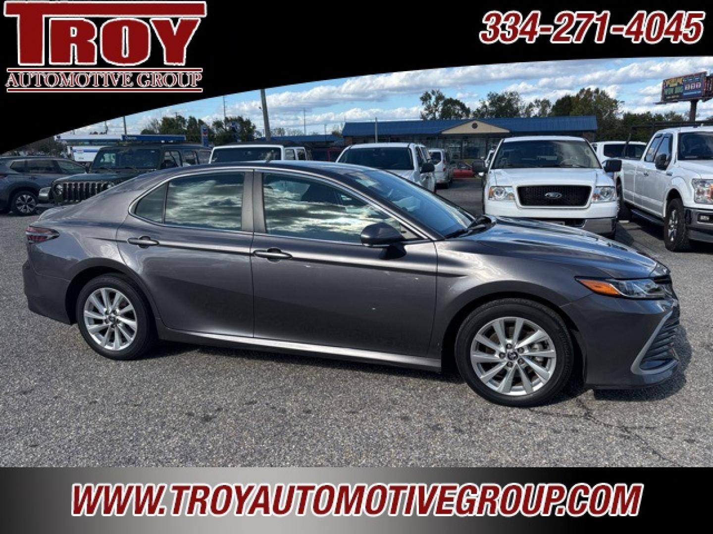 2023 Gray /Black Toyota Camry LE (4T1C11AK2PU) with an 2.5L I4 DOHC 16V engine, Automatic transmission, located at 6812 Atlanta Hwy, Montgomery, AL, 36117, (334) 271-4045, 32.382118, -86.178673 - Recent Arrival!<br><br>Gray 2023 Toyota Camry LE FWD 2.5L I4 DOHC 16V 8-Speed Automatic<br><br>Financing Available---Top Value for Trades.<br><br>28/39 City/Highway MPG - Photo#7