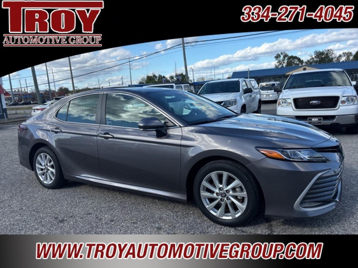 2023 Gray /Black Toyota Camry LE (4T1C11AK2PU) with an 2.5L I4 DOHC 16V engine, Automatic transmission, located at 6812 Atlanta Hwy, Montgomery, AL, 36117, (334) 271-4045, 32.382118, -86.178673 - Recent Arrival!<br><br>Gray 2023 Toyota Camry LE FWD 2.5L I4 DOHC 16V 8-Speed Automatic<br><br>Financing Available---Top Value for Trades.<br><br>28/39 City/Highway MPG - Photo#8