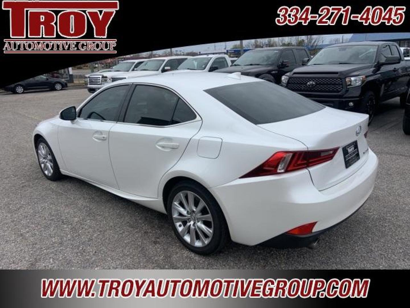 2016 Eminent White Pearl /Black Lexus IS 200t (JTHBA1D20G5) with an 2.0L I4 Turbocharged engine, Automatic transmission, located at 6812 Atlanta Hwy, Montgomery, AL, 36117, (334) 271-4045, 32.382118, -86.178673 - Eminent White Pearl 2016 Lexus IS 200t RWD 2.0L I4 Turbocharged 8-Speed Automatic<br><br>Financing Available---Top Value for Trades.<br><br>22/33 City/Highway MPG<br><br><br>Awards:<br> * 2016 KBB.com Brand Image Awards * 2016 KBB.com Best Resale Value Awards<br><br>Reviews:<br> * Attractive int - Photo#13