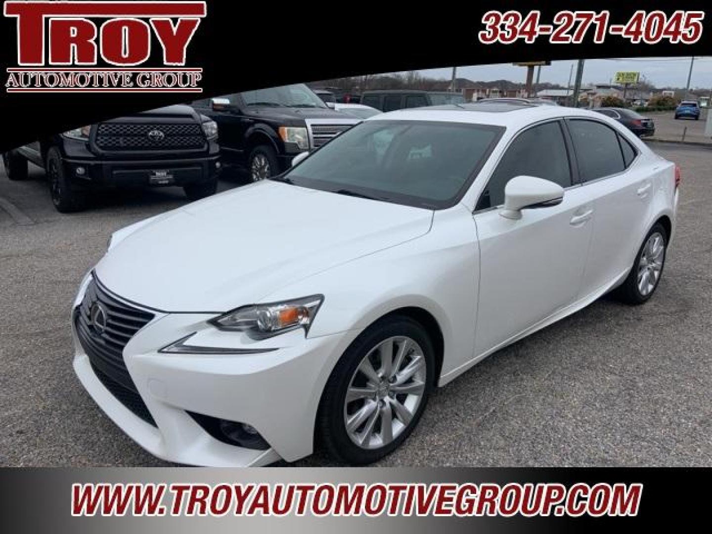 2016 Eminent White Pearl /Black Lexus IS 200t (JTHBA1D20G5) with an 2.0L I4 Turbocharged engine, Automatic transmission, located at 6812 Atlanta Hwy, Montgomery, AL, 36117, (334) 271-4045, 32.382118, -86.178673 - Eminent White Pearl 2016 Lexus IS 200t RWD 2.0L I4 Turbocharged 8-Speed Automatic<br><br>Financing Available---Top Value for Trades.<br><br>22/33 City/Highway MPG<br><br><br>Awards:<br> * 2016 KBB.com Brand Image Awards * 2016 KBB.com Best Resale Value Awards<br><br>Reviews:<br> * Attractive int - Photo#3