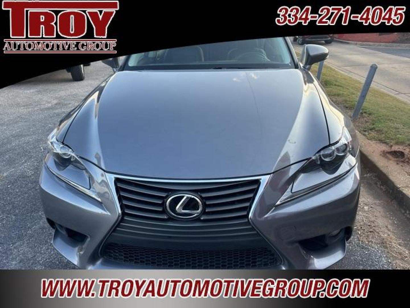 2014 Nebula Gray Pearl /Black Lexus IS 250 (JTHCF1D22E5) with an 2.5L V6 DOHC 24V VVT-i engine, Automatic transmission, located at 6812 Atlanta Hwy, Montgomery, AL, 36117, (334) 271-4045, 32.382118, -86.178673 - Photo#4