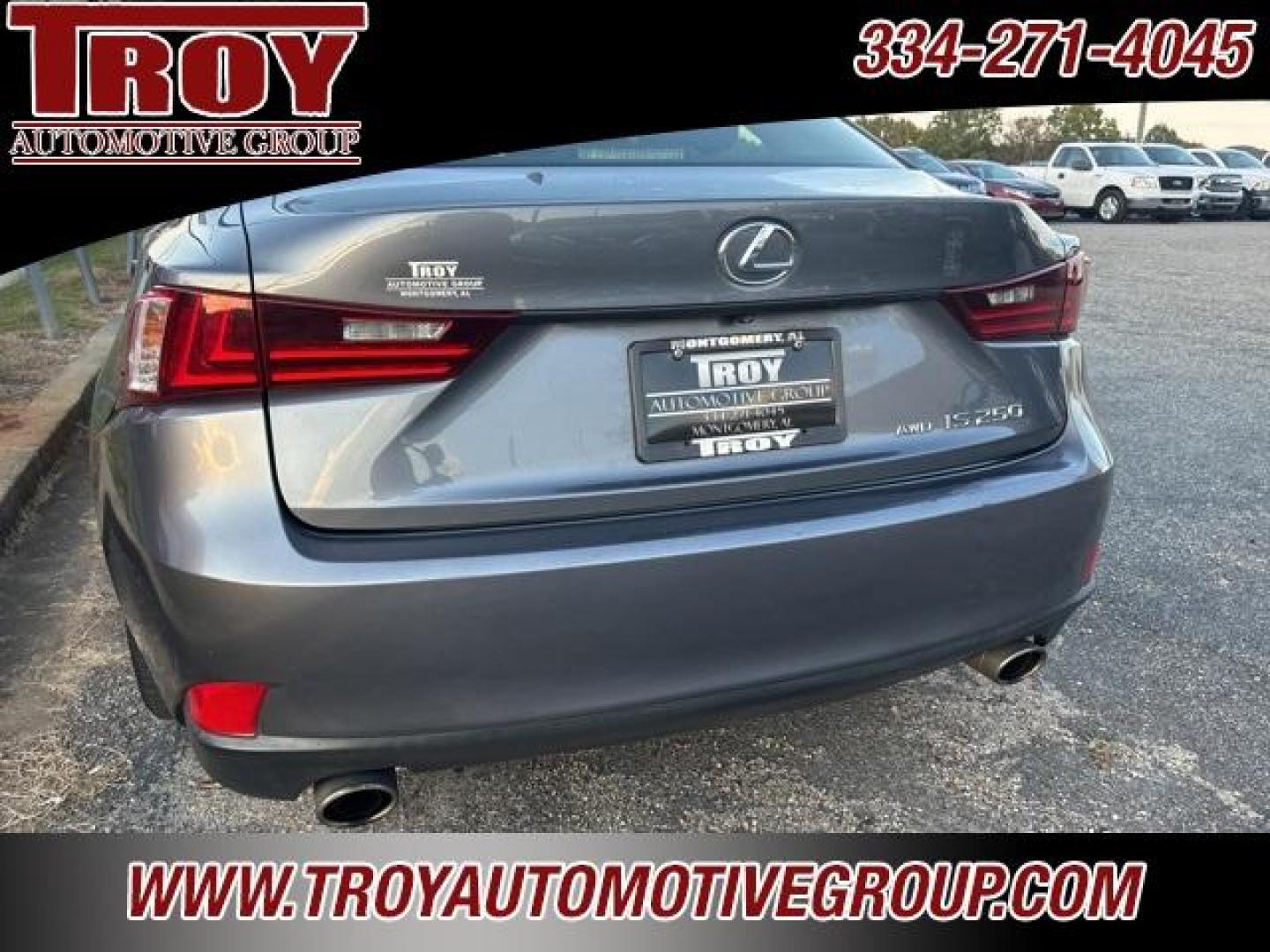 2014 Nebula Gray Pearl /Black Lexus IS 250 (JTHCF1D22E5) with an 2.5L V6 DOHC 24V VVT-i engine, Automatic transmission, located at 6812 Atlanta Hwy, Montgomery, AL, 36117, (334) 271-4045, 32.382118, -86.178673 - Photo#15