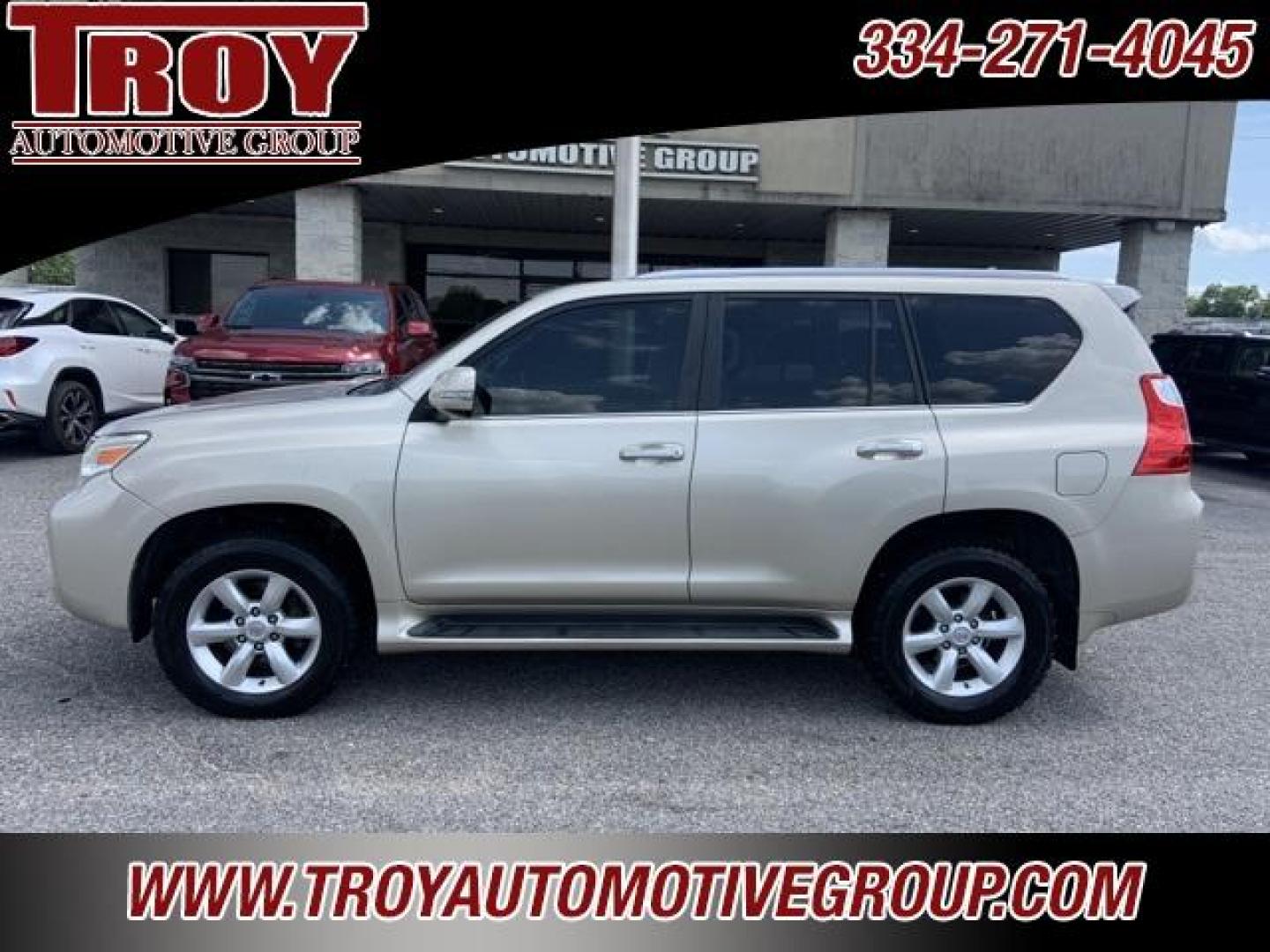 2010 Satin Cashmere Metallic /Sepia Lexus GX 460 (JTJBM7FX2A5) with an 4.6L V8 DOHC Dual VVT-i 32V engine, Automatic transmission, located at 6812 Atlanta Hwy, Montgomery, AL, 36117, (334) 271-4045, 32.382118, -86.178673 - Photo#0