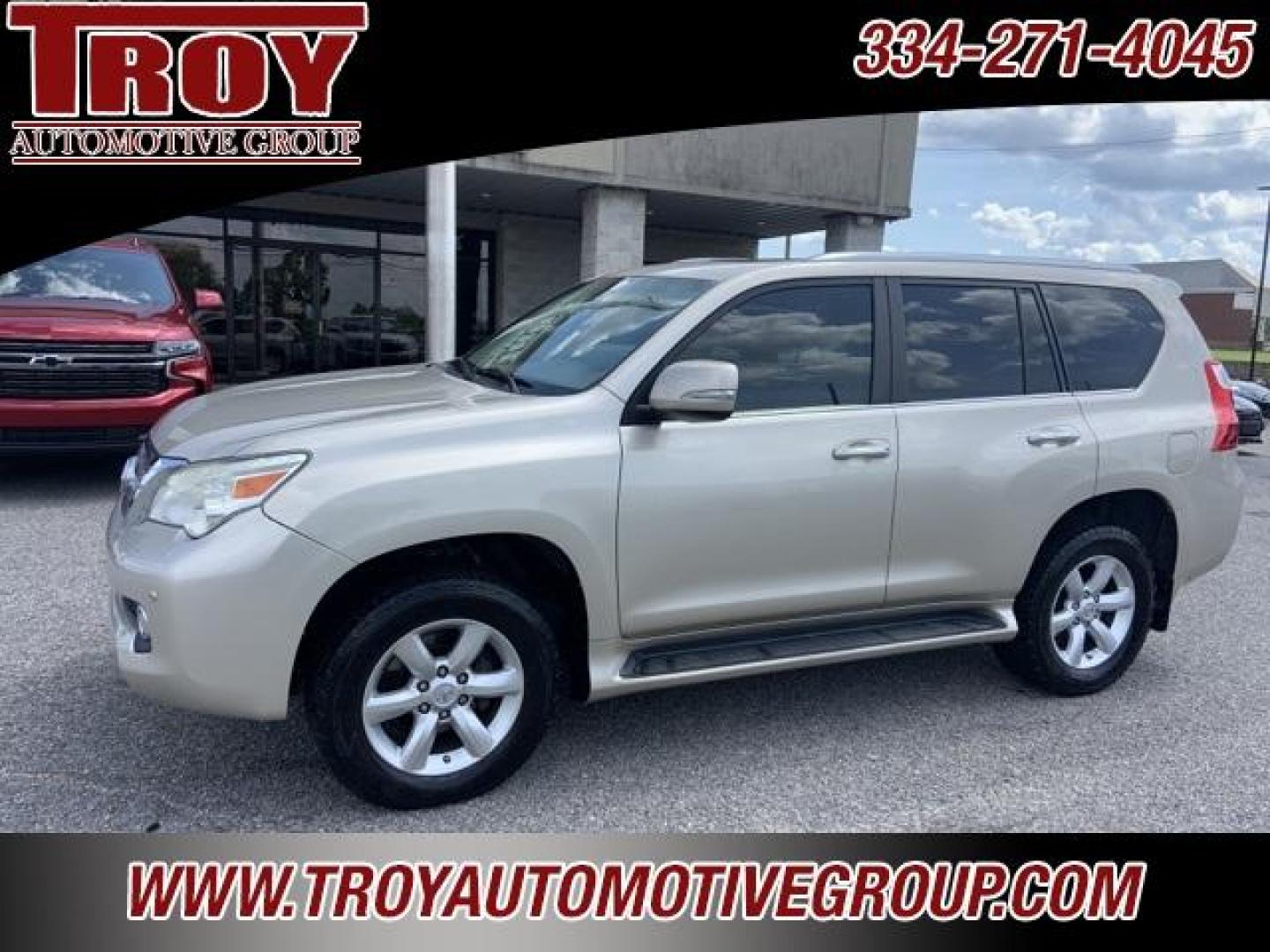 2010 Satin Cashmere Metallic /Sepia Lexus GX 460 (JTJBM7FX2A5) with an 4.6L V8 DOHC Dual VVT-i 32V engine, Automatic transmission, located at 6812 Atlanta Hwy, Montgomery, AL, 36117, (334) 271-4045, 32.382118, -86.178673 - Photo#2