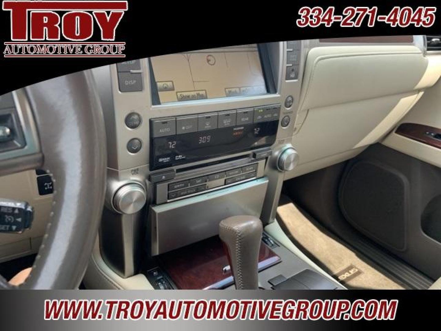 2010 Satin Cashmere Metallic /Sepia Lexus GX 460 (JTJBM7FX2A5) with an 4.6L V8 DOHC Dual VVT-i 32V engine, Automatic transmission, located at 6812 Atlanta Hwy, Montgomery, AL, 36117, (334) 271-4045, 32.382118, -86.178673 - Photo#55