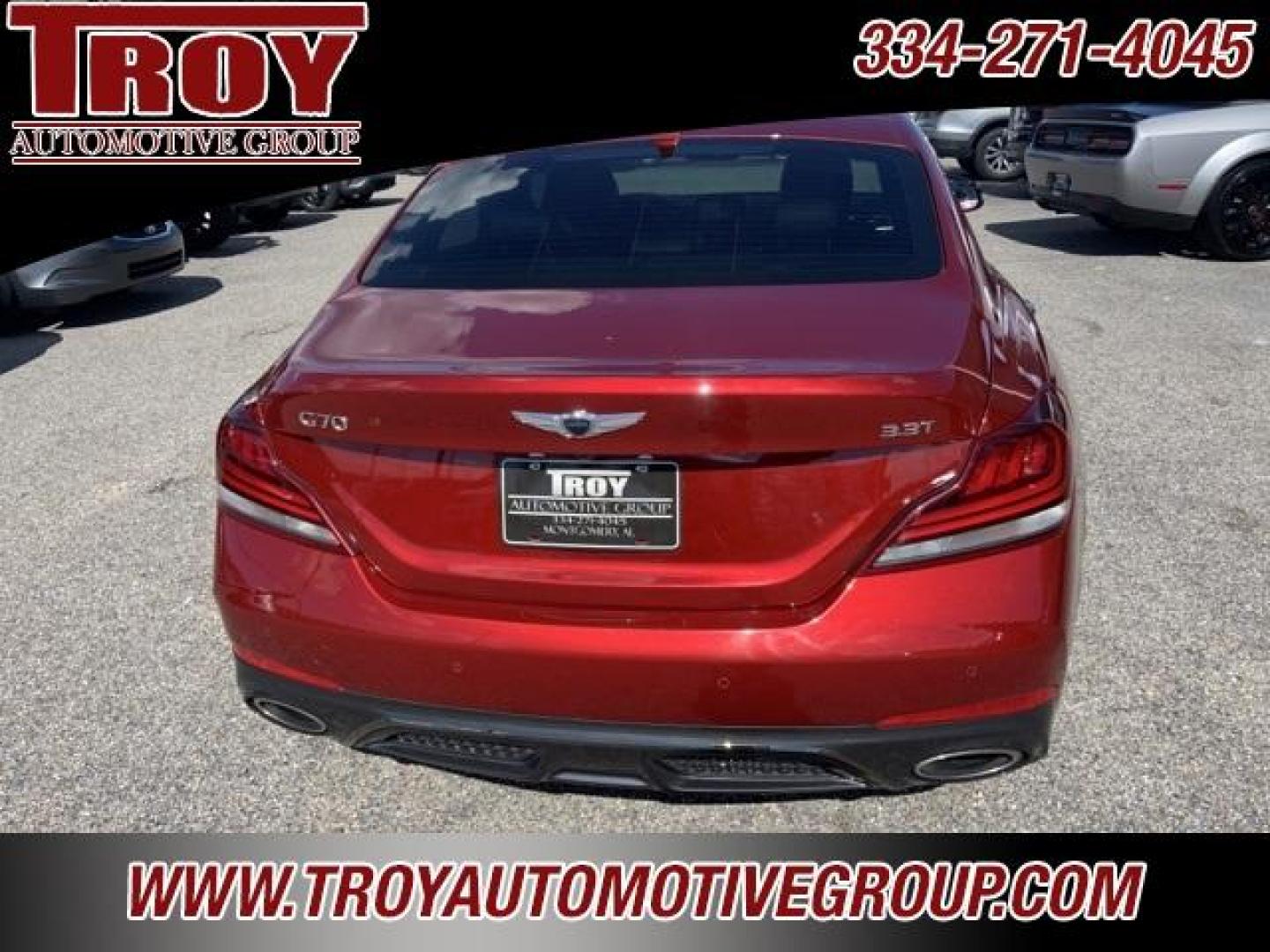 2019 Havana Red /Black Genesis G70 3.3T Dynamic (KMTG34LE3KU) with an V6 engine, Automatic transmission, located at 6812 Atlanta Hwy, Montgomery, AL, 36117, (334) 271-4045, 32.382118, -86.178673 - Red 2019 Genesis G70 3.3T Dynamic RWD V6 8-Speed Automatic<br><br>Financing Available---Top Value for Trades.<br><br><br>Awards:<br> * NACTOY 2019 North American Car of the Year * 2019 KBB.com 10 Best Luxury Cars Under $35,000 * 2019 KBB.com 10 Favorite New-for-2019 Cars - Photo#11