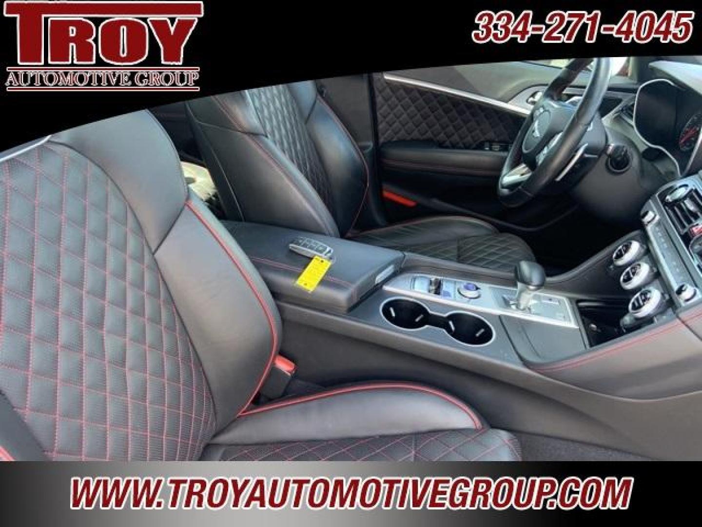 2019 Havana Red /Black Genesis G70 3.3T Dynamic (KMTG34LE3KU) with an V6 engine, Automatic transmission, located at 6812 Atlanta Hwy, Montgomery, AL, 36117, (334) 271-4045, 32.382118, -86.178673 - Red 2019 Genesis G70 3.3T Dynamic RWD V6 8-Speed Automatic<br><br>Financing Available---Top Value for Trades.<br><br><br>Awards:<br> * NACTOY 2019 North American Car of the Year * 2019 KBB.com 10 Best Luxury Cars Under $35,000 * 2019 KBB.com 10 Favorite New-for-2019 Cars - Photo#34