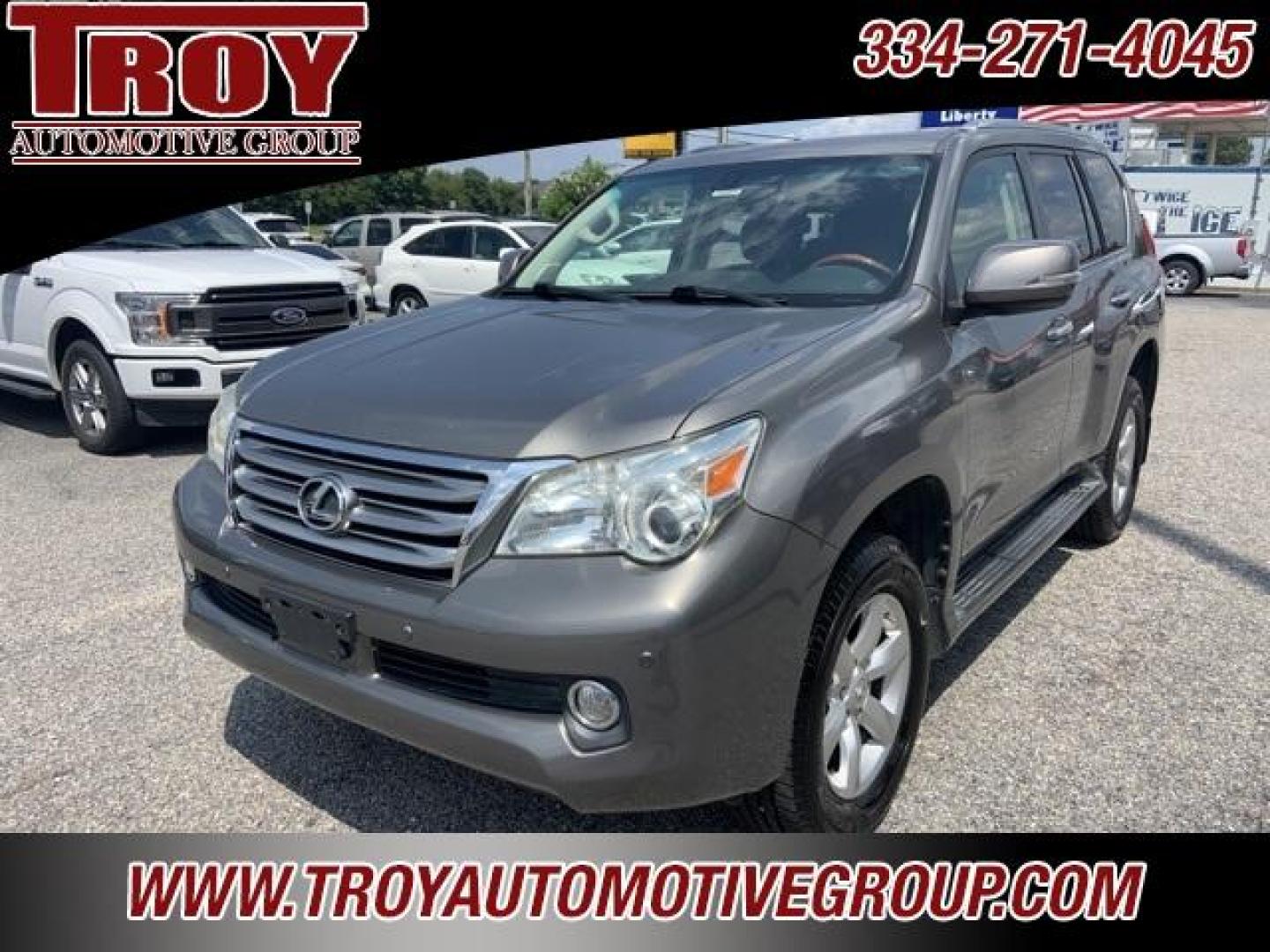 2010 Black Onyx /Ecru Lexus GX 460 (JTJBM7FX7A5) with an 4.6L V8 DOHC Dual VVT-i 32V engine, Automatic transmission, located at 6812 Atlanta Hwy, Montgomery, AL, 36117, (334) 271-4045, 32.382118, -86.178673 - Gray 2010 Lexus GX 460 4WD 4.6L V8 DOHC Dual VVT-i 32V 6-Speed Automatic with Sequential Shift ECT<br><br>Financing Available---Top Value for Trades.<br><br>Odometer is 30118 miles below market average!<br><br><br>Awards:<br> * 2010 KBB.com Best Resale Value Awards * 2010 KBB.com Brand Image Awar - Photo#4