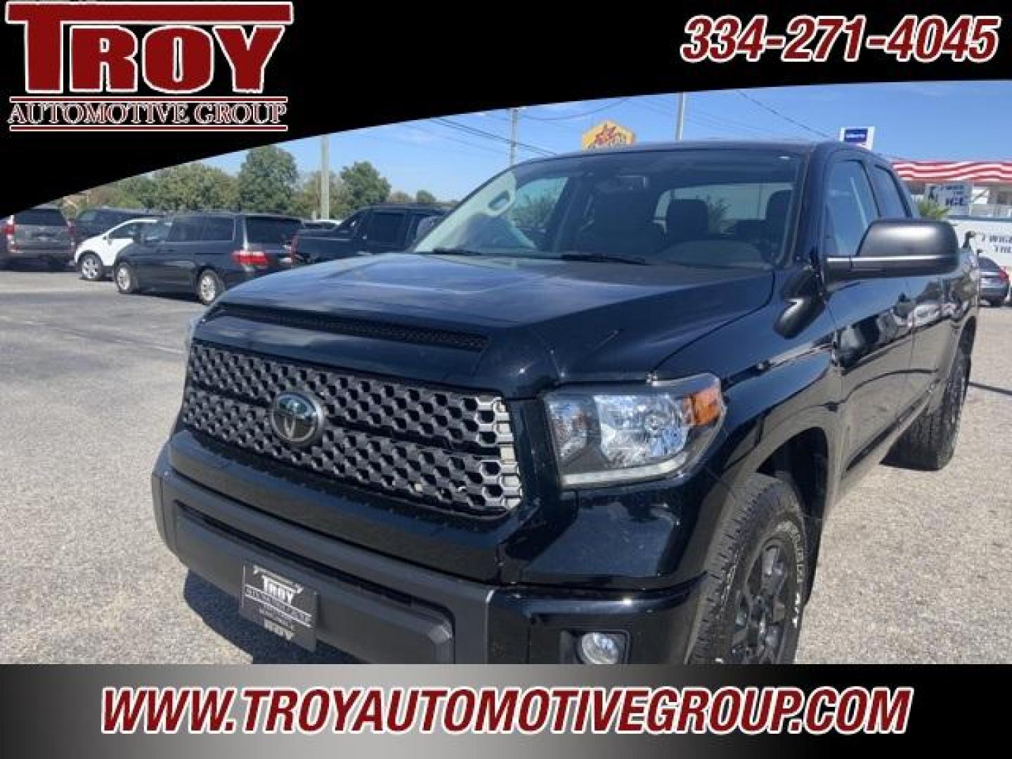 2021 Midnight Black Metallic /Black Toyota Tundra SR5 (5TFRY5F15MX) with an i-Force 5.7L V8 DOHC 32V LEV engine, Automatic transmission, located at 6812 Atlanta Hwy, Montgomery, AL, 36117, (334) 271-4045, 32.382118, -86.178673 - Black 2021 Toyota Tundra SR5 RWD i-Force 5.7L V8 DOHC 32V LEV 6-Speed Automatic Electronic with Overdrive<br><br>Financing Available---Top Value for Trades.<br><br>Odometer is 6221 miles below market average! - Photo#3