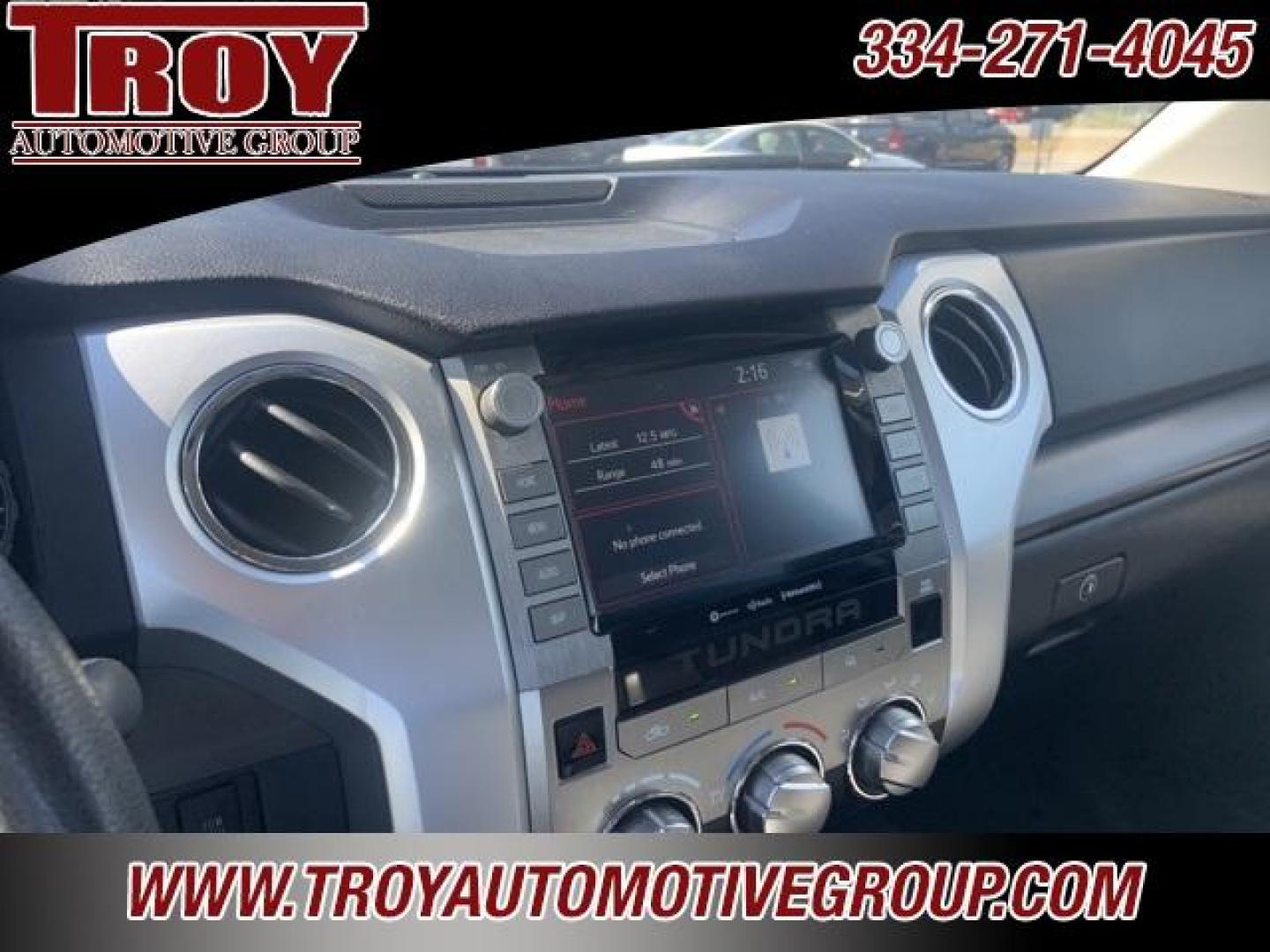 2021 Midnight Black Metallic /Black Toyota Tundra SR5 (5TFRY5F15MX) with an i-Force 5.7L V8 DOHC 32V LEV engine, Automatic transmission, located at 6812 Atlanta Hwy, Montgomery, AL, 36117, (334) 271-4045, 32.382118, -86.178673 - Black 2021 Toyota Tundra SR5 RWD i-Force 5.7L V8 DOHC 32V LEV 6-Speed Automatic Electronic with Overdrive<br><br>Financing Available---Top Value for Trades.<br><br>Odometer is 6221 miles below market average! - Photo#50