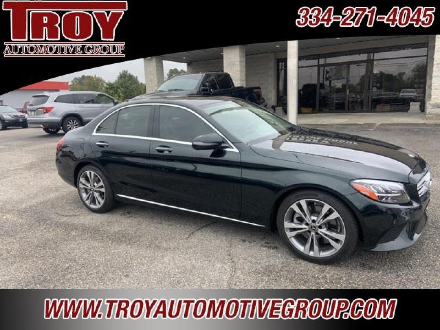 2019 Emerald Green Metallic /Silk Beige Mercedes-Benz C-Class C 300 (55SWF8DB5KU) with an 2.0L I4 Turbocharged engine, Automatic transmission, located at 6812 Atlanta Hwy, Montgomery, AL, 36117, (334) 271-4045, 32.382118, -86.178673 - Emerald Green Metallic 2019 Mercedes-Benz C-Class C 300 RWD 2.0L I4 Turbocharged 9-Speed Automatic<br><br>Financing Available---Top Value for Trades.<br><br>23/34 City/Highway MPG<br><br><br>Awards:<br> * JD Power Automotive Performance, Execution and Layout (APEAL) Study - Photo#6