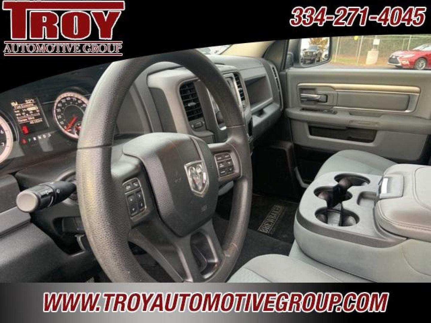 2017 Bright White Clearcoat /Diesel Gray/Black Ram 1500 Tradesman (3C6JR6DT8HG) with an HEMI 5.7L V8 Multi Displacement VVT engine, Automatic transmission, located at 6812 Atlanta Hwy, Montgomery, AL, 36117, (334) 271-4045, 32.382118, -86.178673 - Bright White Clearcoat 2017 Ram 1500 Tradesman RWD HEMI 5.7L V8 Multi Displacement VVT 8-Speed Automatic<br><br>Financing Available---Top Value for Trades.<br><br><br>Reviews:<br> * Smooth-riding suspension provides plenty of comfort; excellent trio of engine choices; smooth and efficient eight-spe - Photo#20