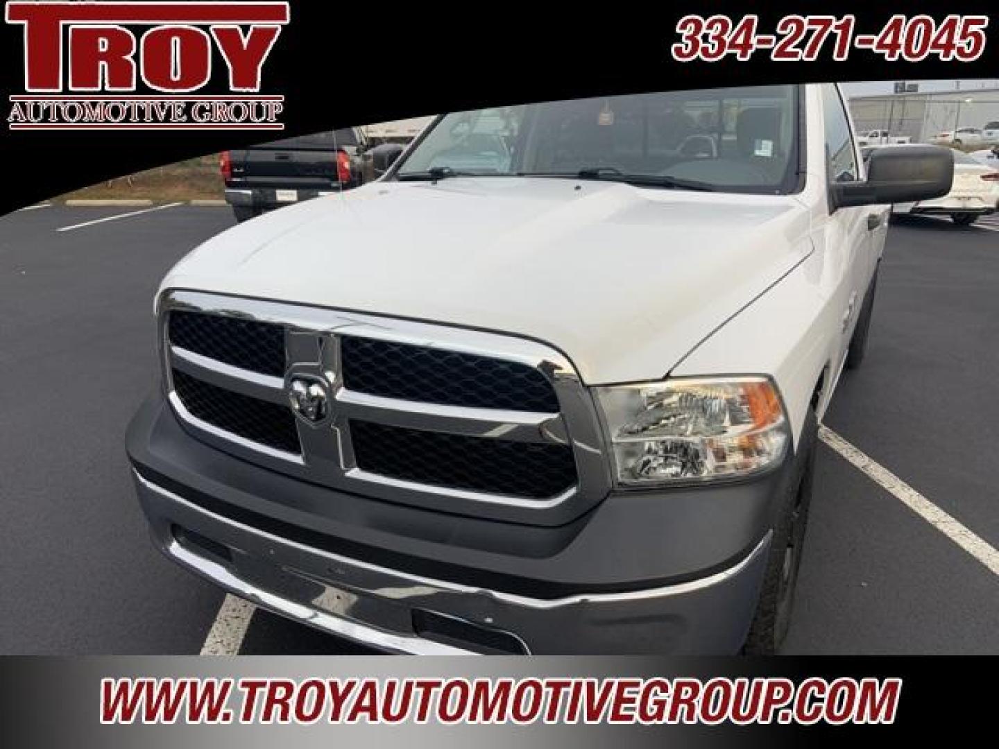 2017 Bright White Clearcoat /Diesel Gray/Black Ram 1500 Tradesman (3C6JR6DT8HG) with an HEMI 5.7L V8 Multi Displacement VVT engine, Automatic transmission, located at 6812 Atlanta Hwy, Montgomery, AL, 36117, (334) 271-4045, 32.382118, -86.178673 - Bright White Clearcoat 2017 Ram 1500 Tradesman RWD HEMI 5.7L V8 Multi Displacement VVT 8-Speed Automatic<br><br>Financing Available---Top Value for Trades.<br><br><br>Reviews:<br> * Smooth-riding suspension provides plenty of comfort; excellent trio of engine choices; smooth and efficient eight-spe - Photo#3