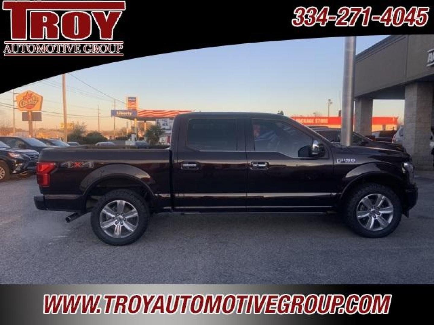 2018 Magma Red /Dark Marsala Ford F-150 Platinum (1FTEW1EG6JF) with an 3.5L V6 engine, Automatic transmission, located at 6812 Atlanta Hwy, Montgomery, AL, 36117, (334) 271-4045, 32.382118, -86.178673 - Photo#12