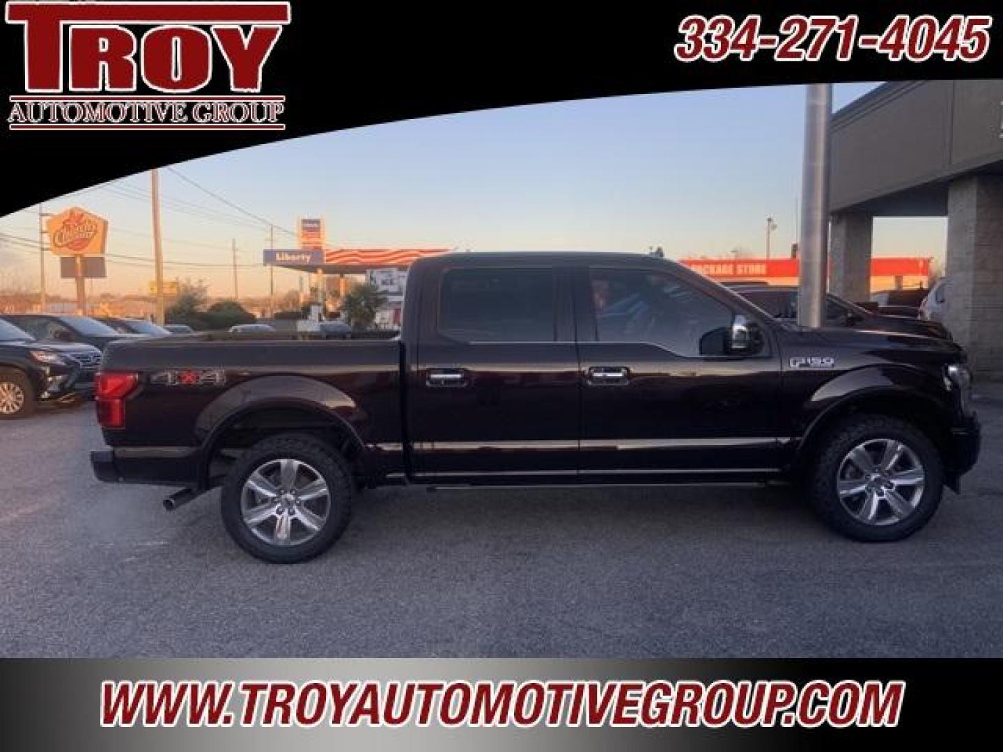 2018 Magma Red /Dark Marsala Ford F-150 Platinum (1FTEW1EG6JF) with an 3.5L V6 engine, Automatic transmission, located at 6812 Atlanta Hwy, Montgomery, AL, 36117, (334) 271-4045, 32.382118, -86.178673 - Photo#13