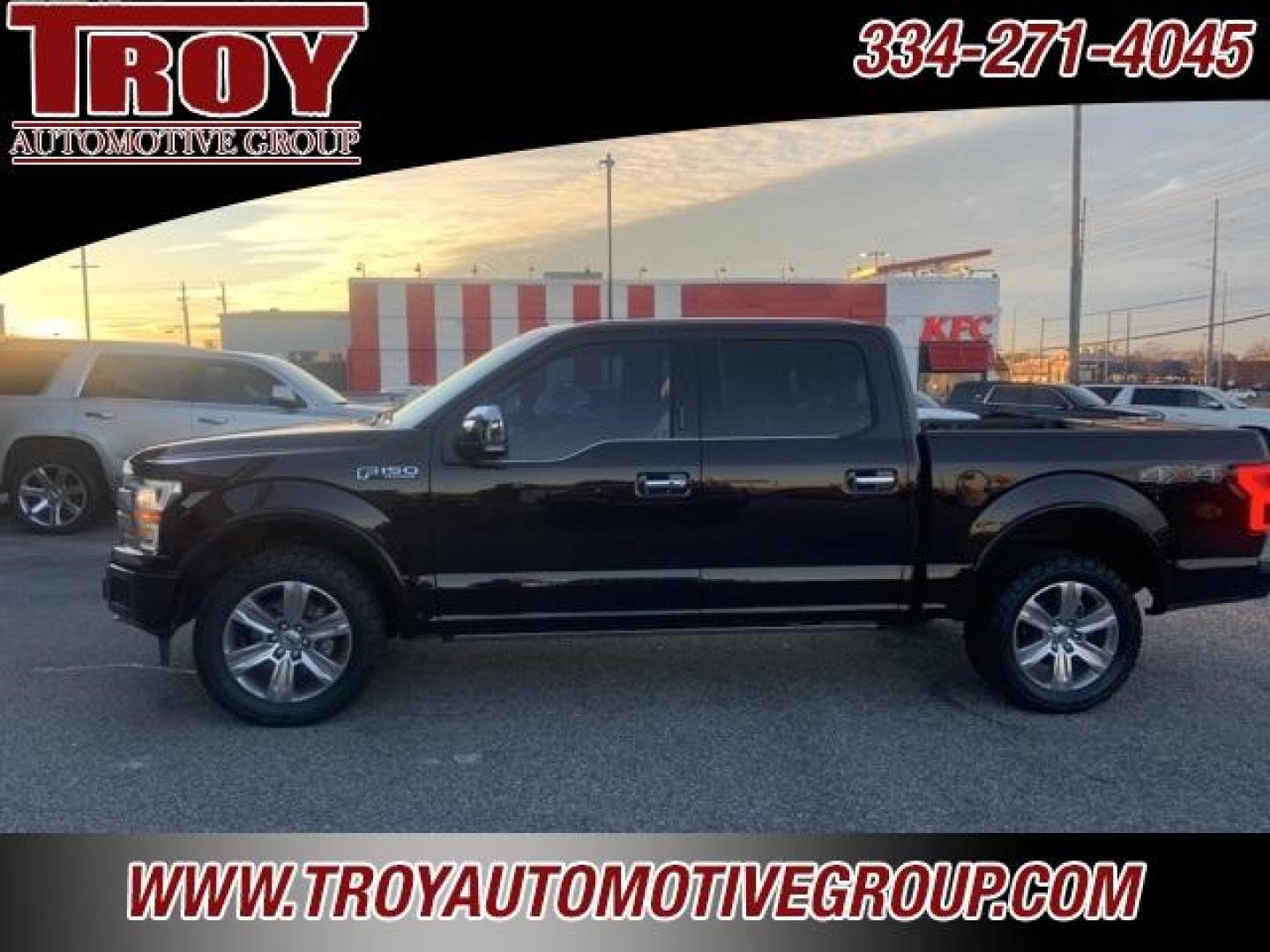 2018 Magma Red /Dark Marsala Ford F-150 Platinum (1FTEW1EG6JF) with an 3.5L V6 engine, Automatic transmission, located at 6812 Atlanta Hwy, Montgomery, AL, 36117, (334) 271-4045, 32.382118, -86.178673 - Photo#19