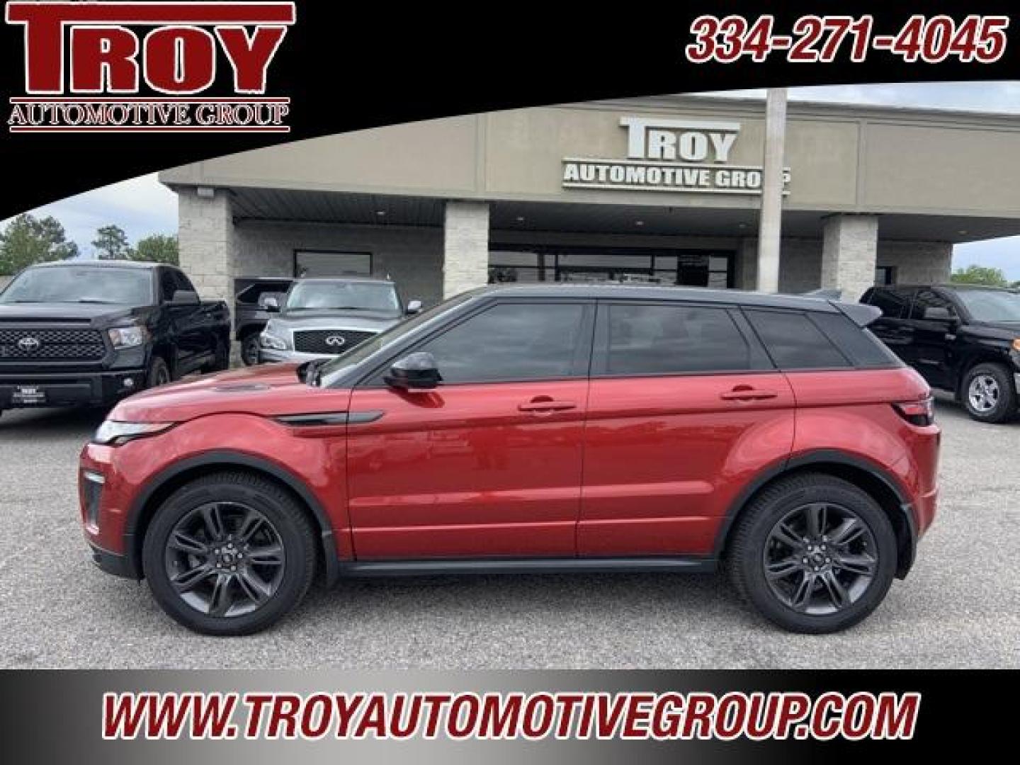 2019 Firenze Red Metallic /Ebony/Ebony/Ebony Land Rover Range Rover Evoque Landmark Edition (SALVC2RX5KH) with an 2.0L Turbocharged engine, Automatic transmission, located at 6812 Atlanta Hwy, Montgomery, AL, 36117, (334) 271-4045, 32.382118, -86.178673 - Photo#0