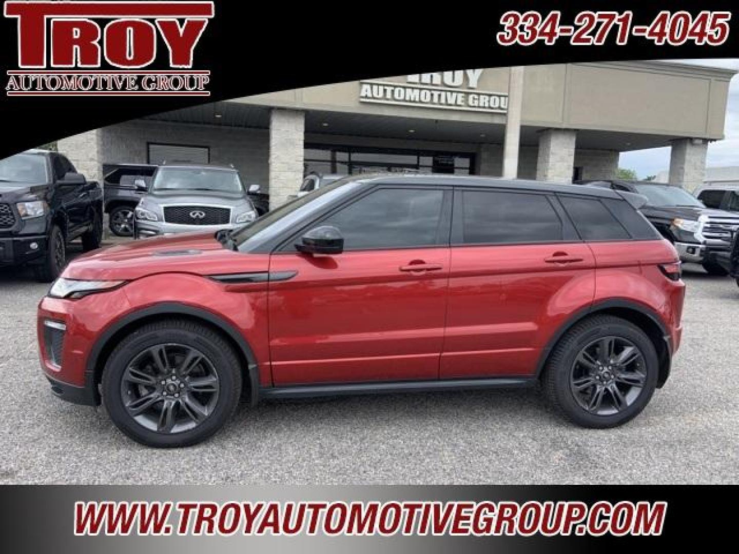 2019 Firenze Red Metallic /Ebony/Ebony/Ebony Land Rover Range Rover Evoque Landmark Edition (SALVC2RX5KH) with an 2.0L Turbocharged engine, Automatic transmission, located at 6812 Atlanta Hwy, Montgomery, AL, 36117, (334) 271-4045, 32.382118, -86.178673 - Photo#1