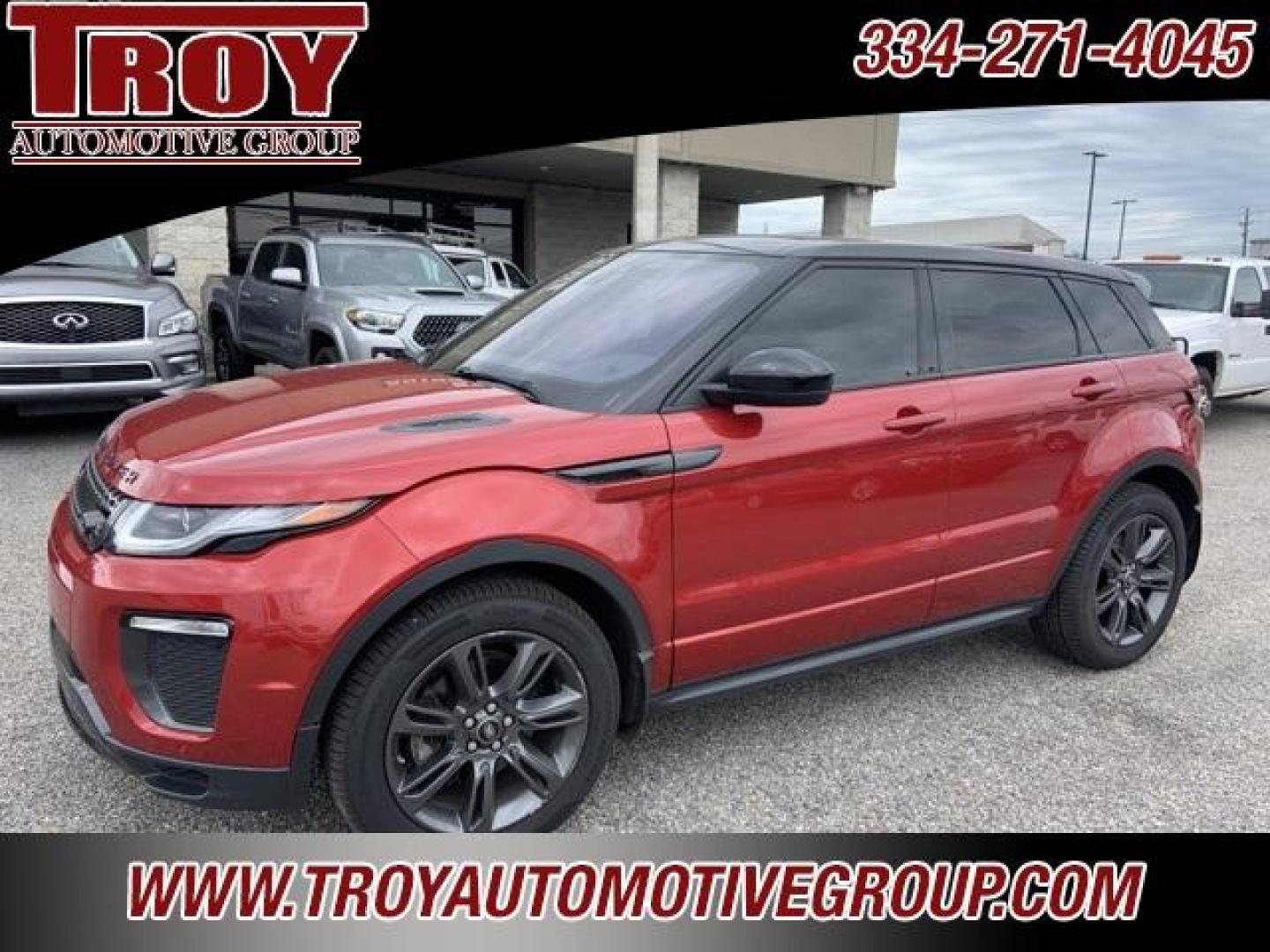 2019 Firenze Red Metallic /Ebony/Ebony/Ebony Land Rover Range Rover Evoque Landmark Edition (SALVC2RX5KH) with an 2.0L Turbocharged engine, Automatic transmission, located at 6812 Atlanta Hwy, Montgomery, AL, 36117, (334) 271-4045, 32.382118, -86.178673 - Photo#2