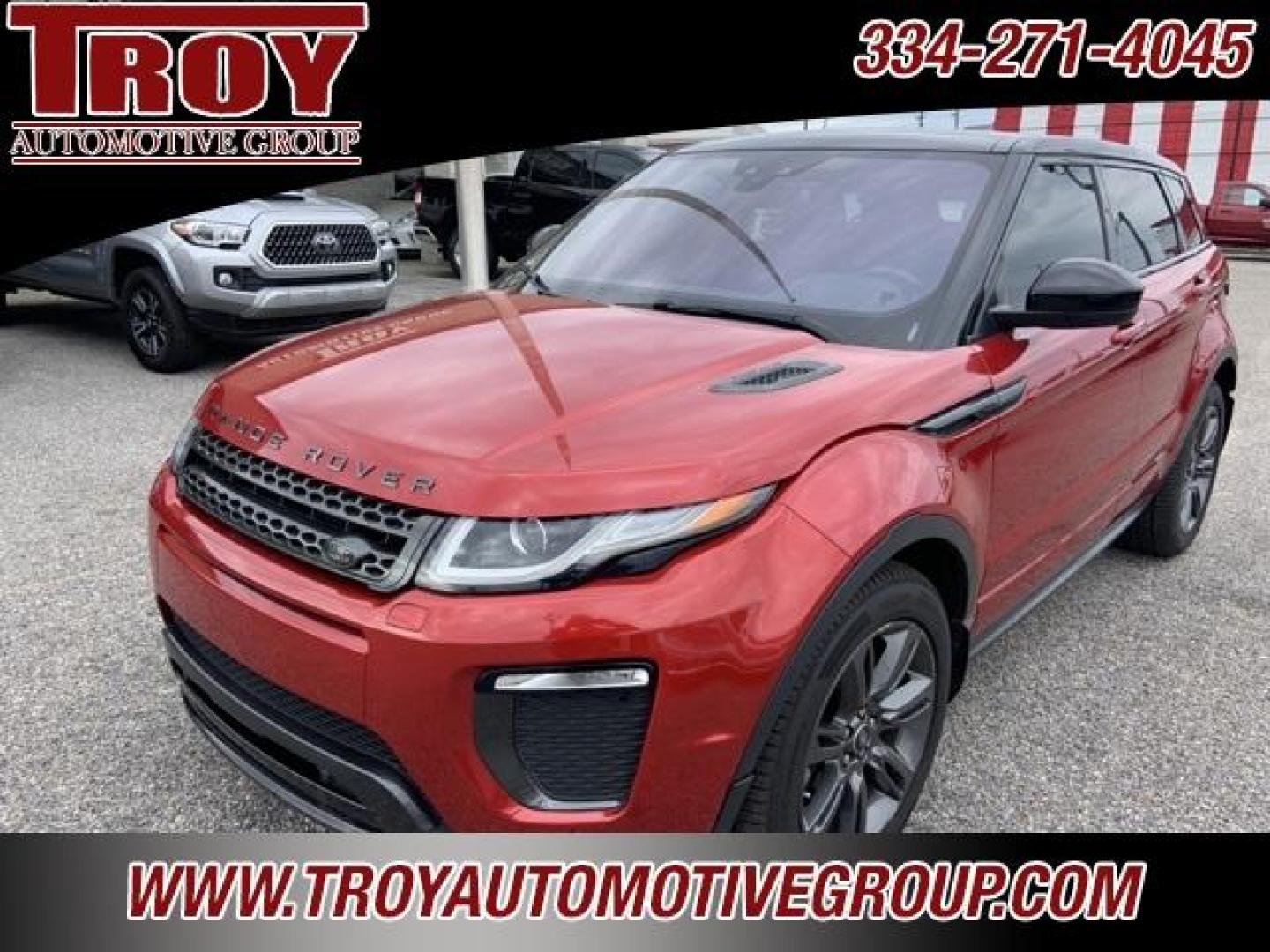 2019 Firenze Red Metallic /Ebony/Ebony/Ebony Land Rover Range Rover Evoque Landmark Edition (SALVC2RX5KH) with an 2.0L Turbocharged engine, Automatic transmission, located at 6812 Atlanta Hwy, Montgomery, AL, 36117, (334) 271-4045, 32.382118, -86.178673 - Photo#3