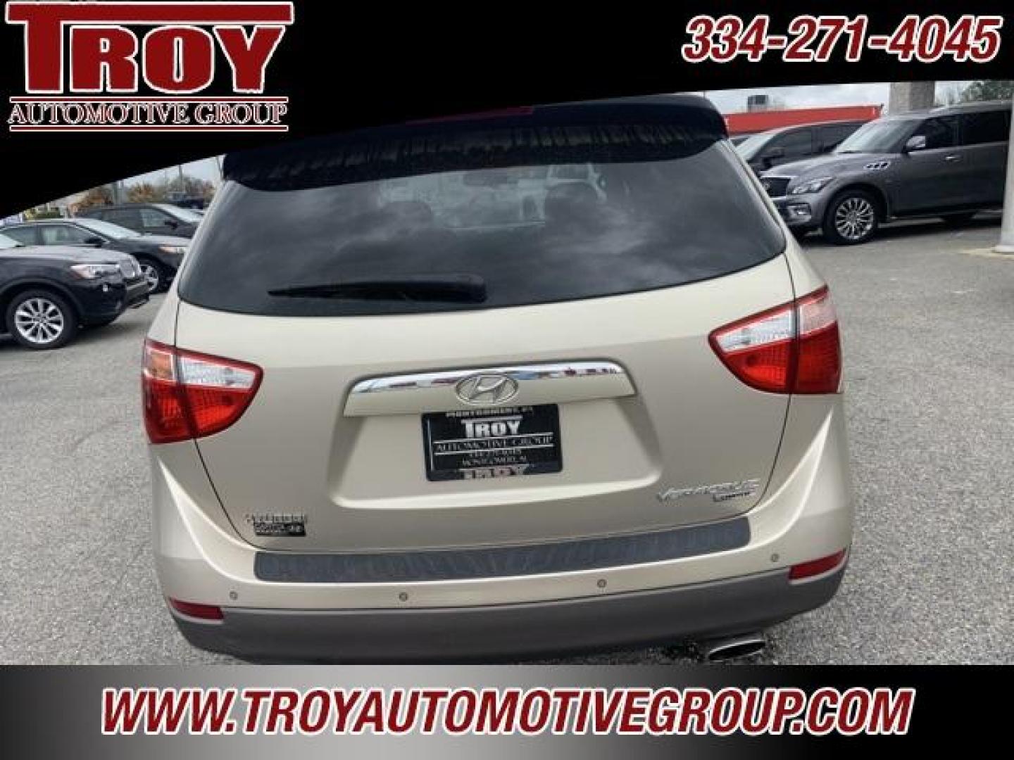 2009 Satin Beige Metallic /Beige Hyundai Veracruz Limited (KM8NU13C79U) with an 3.8L V6 SMPI DOHC engine, Automatic transmission, located at 6812 Atlanta Hwy, Montgomery, AL, 36117, (334) 271-4045, 32.382118, -86.178673 - Photo#9