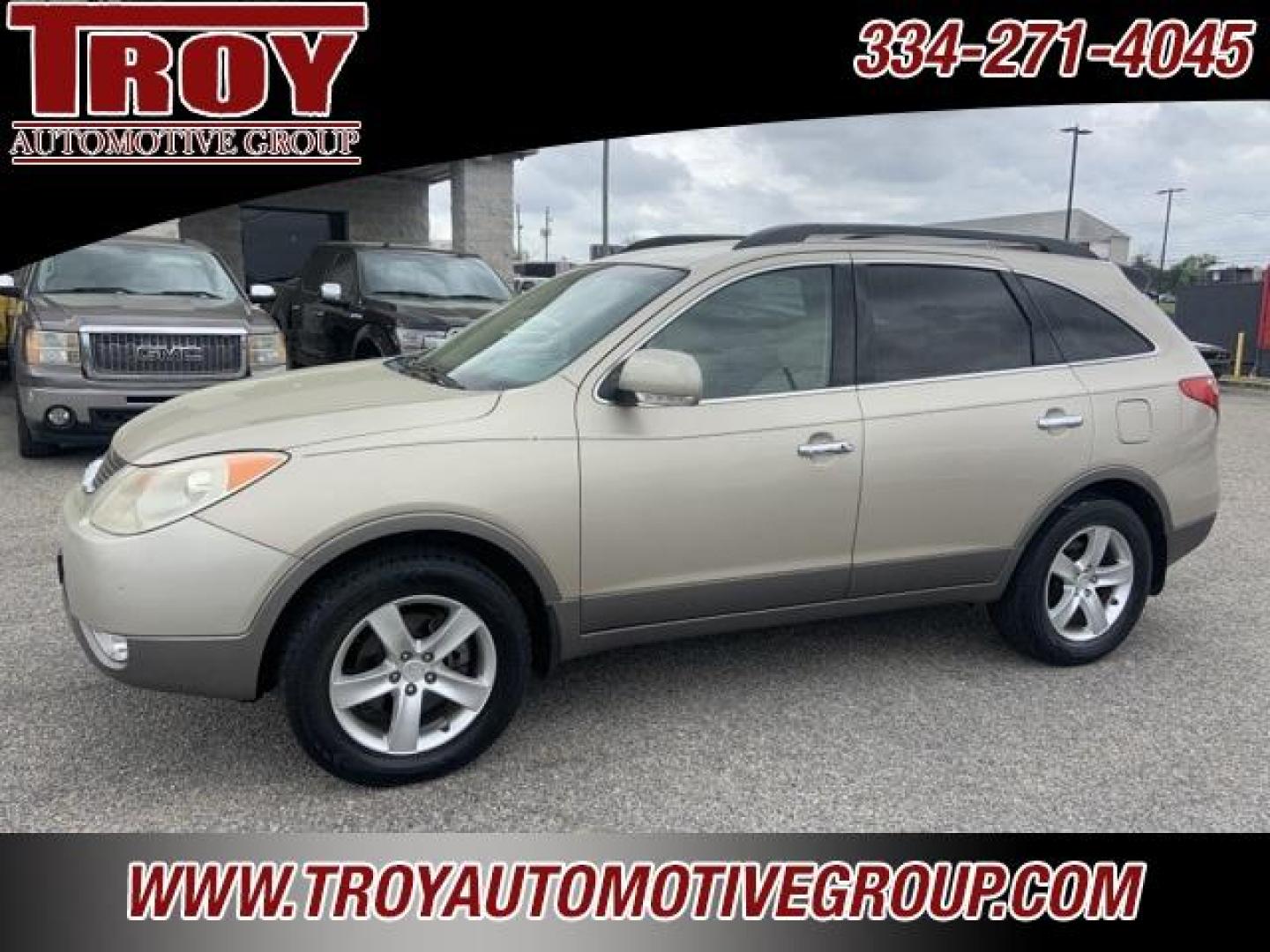 2009 Satin Beige Metallic /Beige Hyundai Veracruz Limited (KM8NU13C79U) with an 3.8L V6 SMPI DOHC engine, Automatic transmission, located at 6812 Atlanta Hwy, Montgomery, AL, 36117, (334) 271-4045, 32.382118, -86.178673 - Satin Beige Metallic 2009 Hyundai Veracruz Limited FWD 3.8L V6 SMPI DOHC 6-Speed Automatic with Shiftronic<br><br>Financing Available---Top Value for Trades. - Photo#1