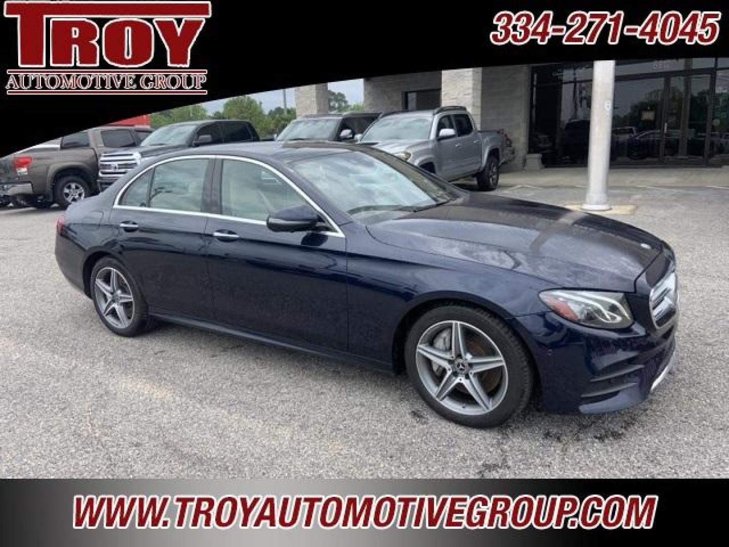 2019 Lunar Blue Metallic /Macchiato Beige/Black Mercedes-Benz E-Class E 450 (WDDZF6JBXKA) with an 3.0L V6 BiTurbo engine, Automatic transmission, located at 6812 Atlanta Hwy, Montgomery, AL, 36117, (334) 271-4045, 32.382118, -86.178673 - Photo#7