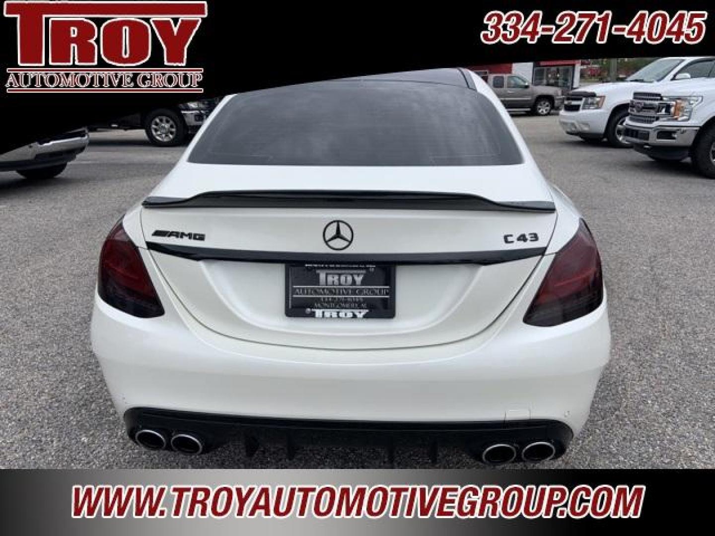 2020 White /Black Mercedes-Benz C-Class C 43 AMG (55SWF6EB7LU) with an 3.0L V6 BiTurbo engine, Automatic transmission, located at 6812 Atlanta Hwy, Montgomery, AL, 36117, (334) 271-4045, 32.382118, -86.178673 - Priced below KBB Fair Purchase Price!<br><br>White 2020 Mercedes-Benz C-Class C 43 AMG 4MATIC 4MATIC 3.0L V6 BiTurbo 9-Speed Automatic<br><br>Financing Available---Top Value for Trades.<br><br>19/27 City/Highway MPG<br><br><br>Awards:<br> * JD Power Initial Quality Study (IQS) - Photo#12