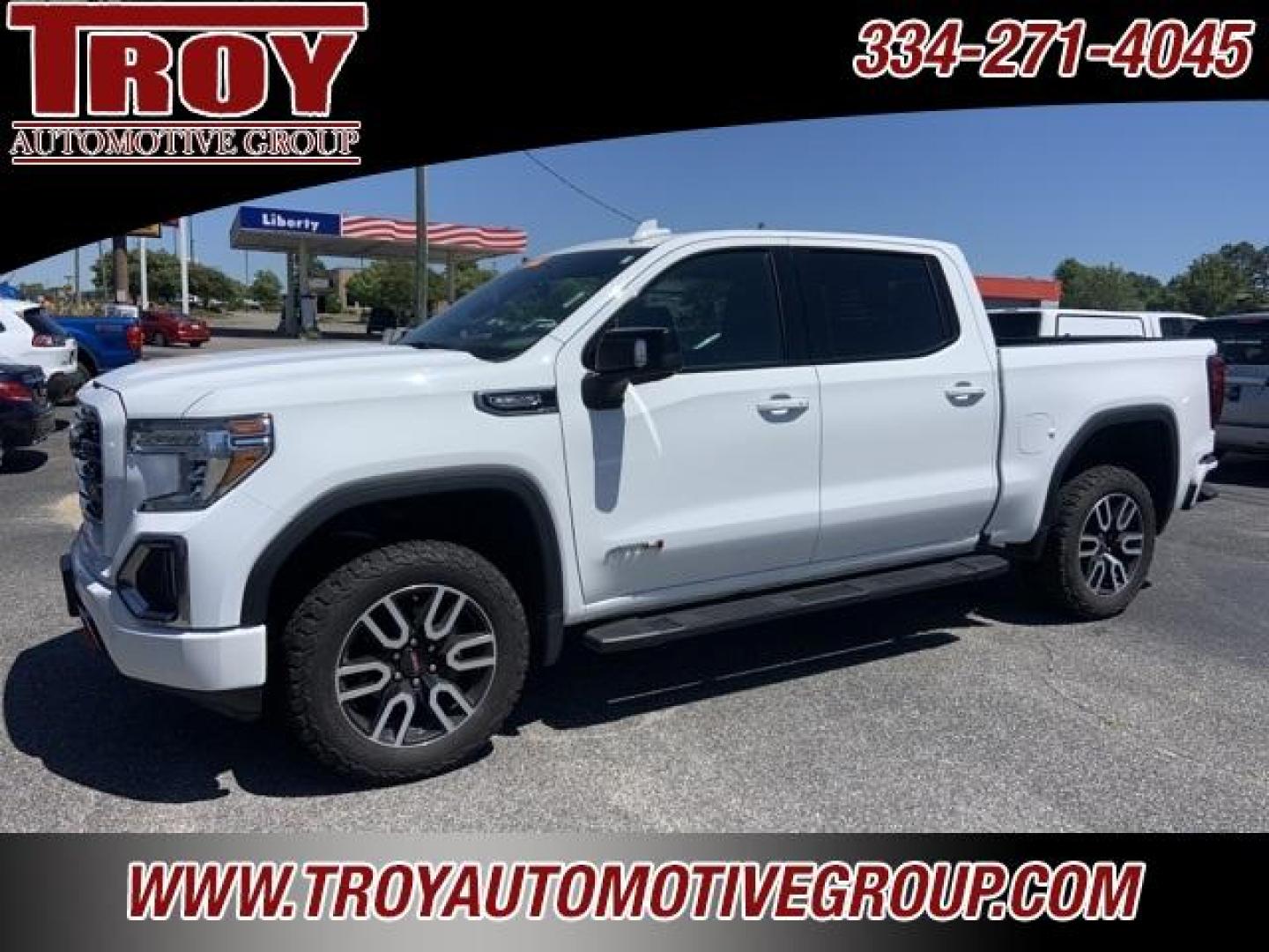 2020 Summit White /Jet Black With Kalahari Accents GMC Sierra 1500 AT4 (3GTP9EED4LG) with an EcoTec3 5.3L V8 engine, Automatic transmission, located at 6812 Atlanta Hwy, Montgomery, AL, 36117, (334) 271-4045, 32.382118, -86.178673 - Photo#2