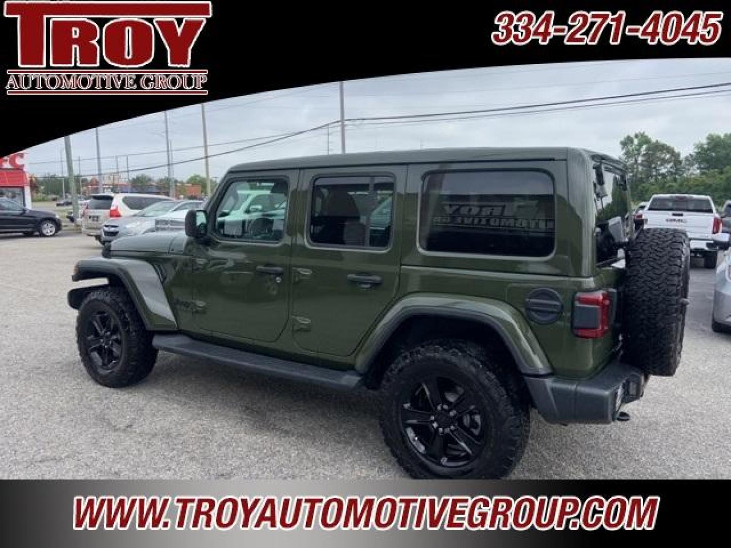 2020 Sarge Green Clearcoat /Black Jeep Wrangler Unlimited Sahara (1C4HJXEM2LW) with an 3.0L V6 Turbodiesel engine, Automatic transmission, located at 6812 Atlanta Hwy, Montgomery, AL, 36117, (334) 271-4045, 32.382118, -86.178673 - Power Retractable Top<br>Diesel<br>Leather <br>BFG ko tires <br>Heather Seats - Photo#17