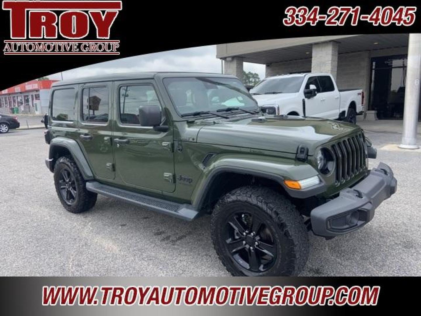 2020 Sarge Green Clearcoat /Black Jeep Wrangler Unlimited Sahara (1C4HJXEM2LW) with an 3.0L V6 Turbodiesel engine, Automatic transmission, located at 6812 Atlanta Hwy, Montgomery, AL, 36117, (334) 271-4045, 32.382118, -86.178673 - Power Retractable Top<br>Diesel<br>Leather <br>BFG ko tires <br>Heather Seats - Photo#7