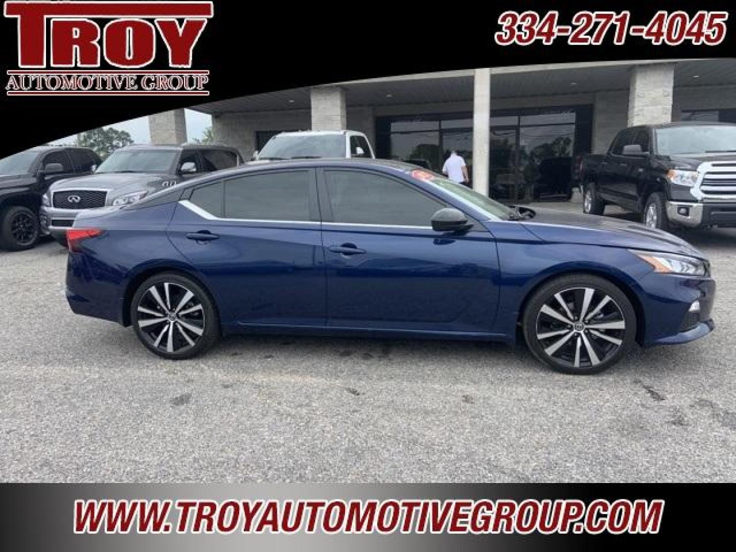 2021 Deep Blue Pearl /Charcoal Nissan Altima 2.5 SR (1N4BL4CV6MN) with an 2.5L 4-Cylinder DOHC 16V engine, CVT transmission, located at 6812 Atlanta Hwy, Montgomery, AL, 36117, (334) 271-4045, 32.382118, -86.178673 - Photo#7