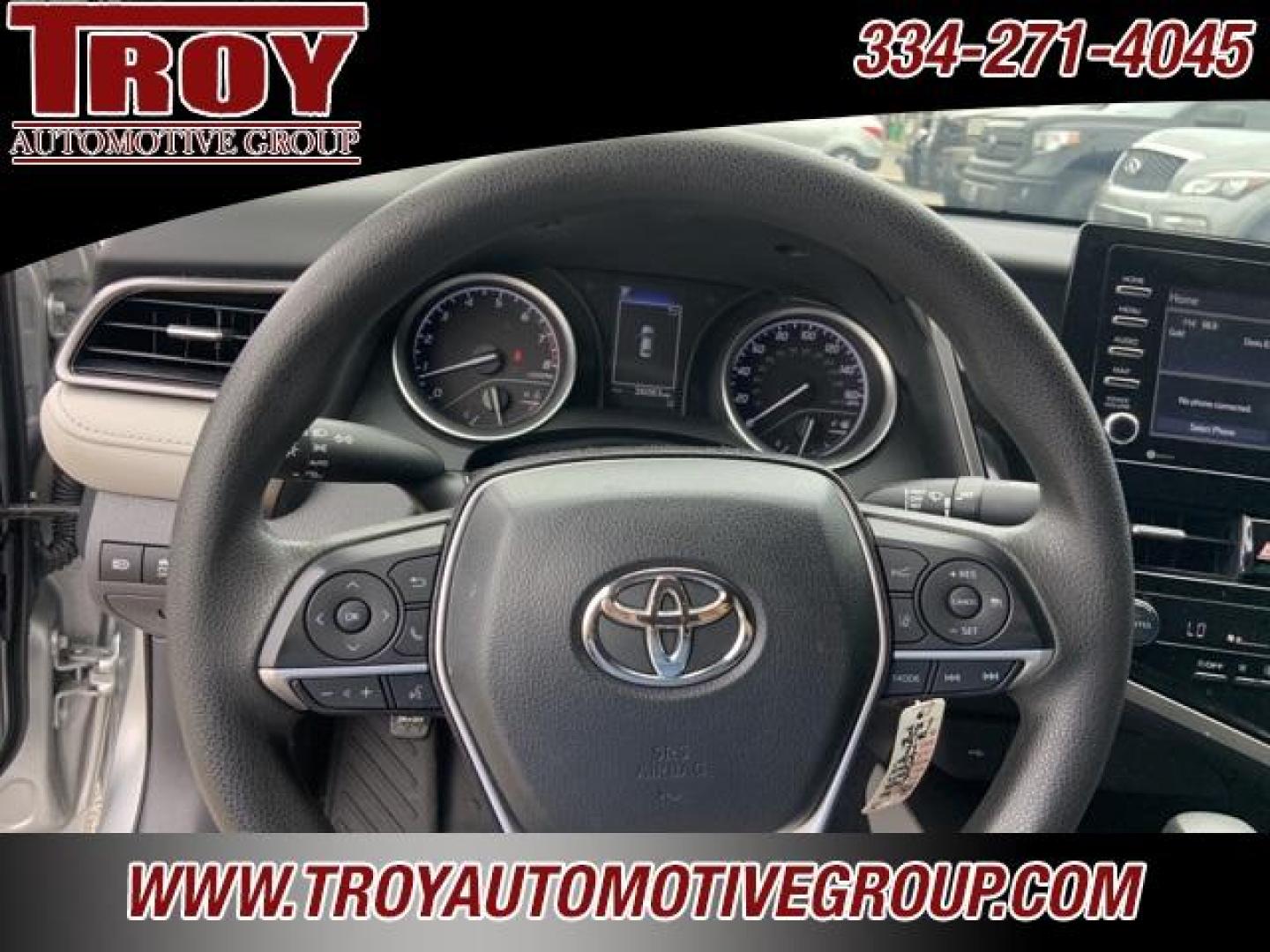 2022 Celestial Silver Metallic /Ash Toyota Camry LE (4T1C11AK0NU) with an 2.5L I4 DOHC 16V engine, Automatic transmission, located at 6812 Atlanta Hwy, Montgomery, AL, 36117, (334) 271-4045, 32.382118, -86.178673 - Priced below KBB Fair Purchase Price!<br><br>Celestial Silver Metallic 2022 Toyota Camry LE FWD 2.5L I4 DOHC 16V 8-Speed Automatic<br><br>Financing Available---Top Value for Trades.<br><br>Odometer is 512 miles below market average! 28/39 City/Highway MPG - Photo#42