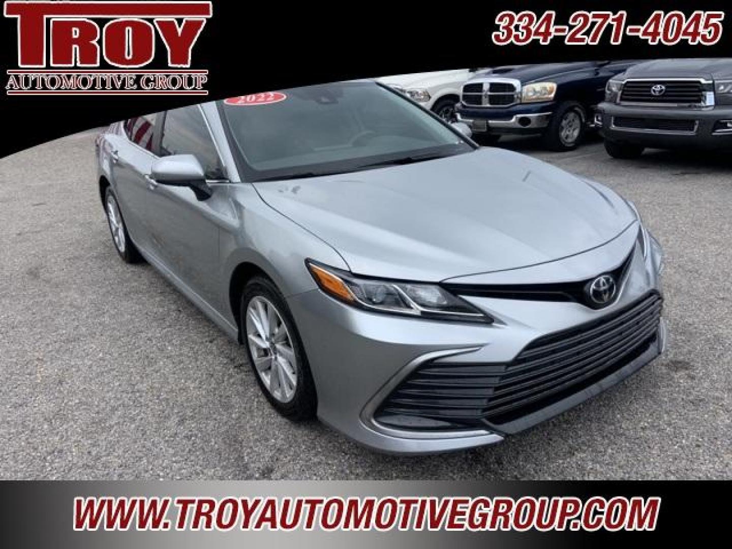 2022 Celestial Silver Metallic /Ash Toyota Camry LE (4T1C11AK0NU) with an 2.5L I4 DOHC 16V engine, Automatic transmission, located at 6812 Atlanta Hwy, Montgomery, AL, 36117, (334) 271-4045, 32.382118, -86.178673 - Priced below KBB Fair Purchase Price!<br><br>Celestial Silver Metallic 2022 Toyota Camry LE FWD 2.5L I4 DOHC 16V 8-Speed Automatic<br><br>Financing Available---Top Value for Trades.<br><br>Odometer is 512 miles below market average! 28/39 City/Highway MPG - Photo#6