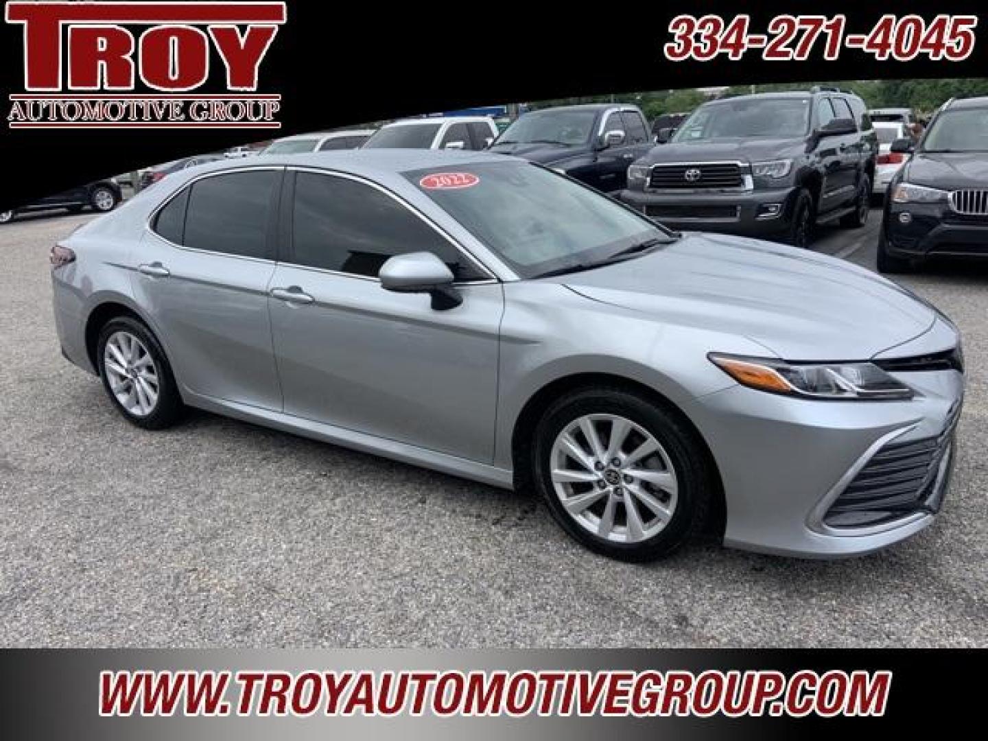 2022 Celestial Silver Metallic /Ash Toyota Camry LE (4T1C11AK0NU) with an 2.5L I4 DOHC 16V engine, Automatic transmission, located at 6812 Atlanta Hwy, Montgomery, AL, 36117, (334) 271-4045, 32.382118, -86.178673 - Priced below KBB Fair Purchase Price!<br><br>Celestial Silver Metallic 2022 Toyota Camry LE FWD 2.5L I4 DOHC 16V 8-Speed Automatic<br><br>Financing Available---Top Value for Trades.<br><br>Odometer is 512 miles below market average! 28/39 City/Highway MPG - Photo#7