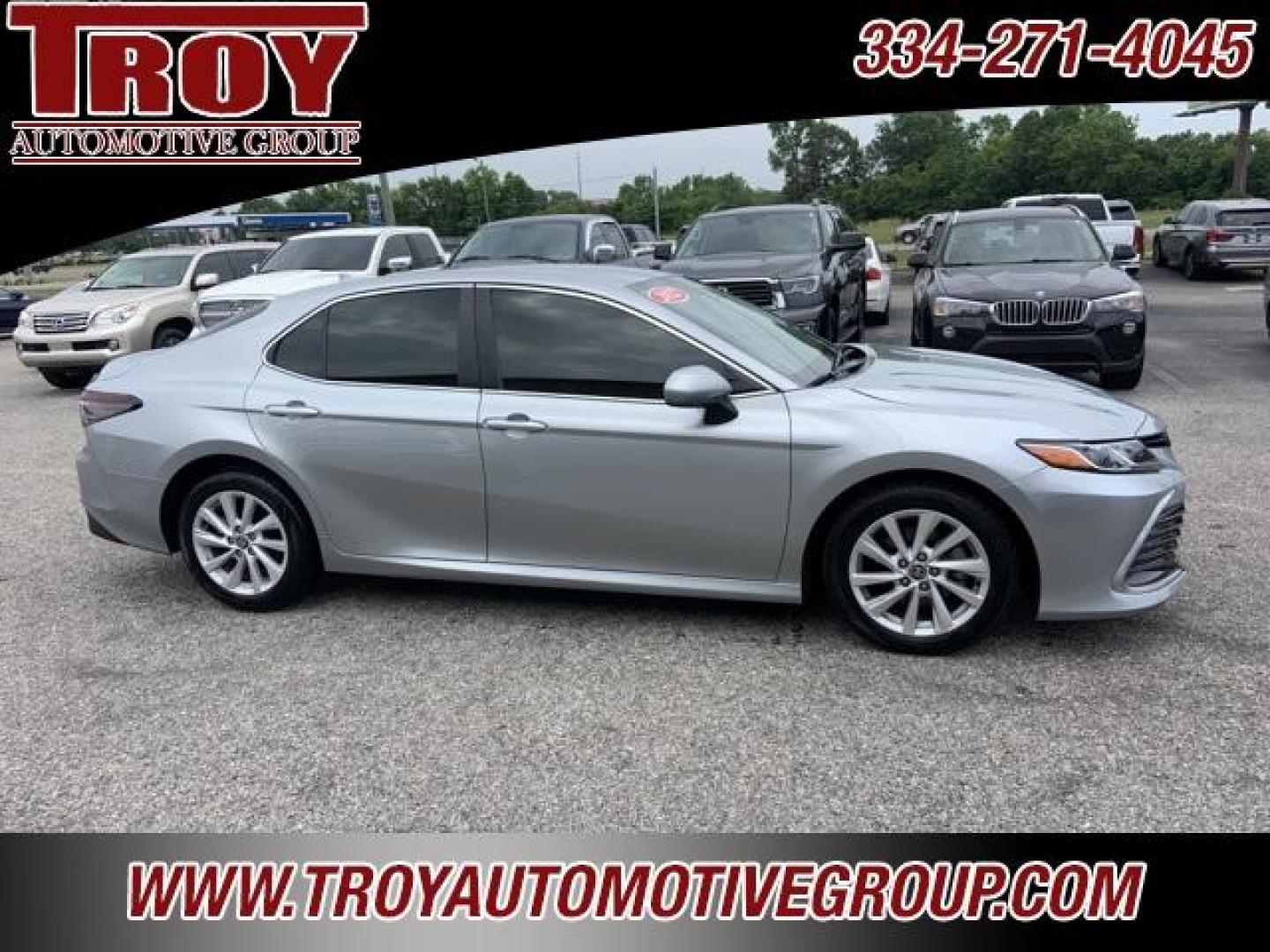 2022 Celestial Silver Metallic /Ash Toyota Camry LE (4T1C11AK0NU) with an 2.5L I4 DOHC 16V engine, Automatic transmission, located at 6812 Atlanta Hwy, Montgomery, AL, 36117, (334) 271-4045, 32.382118, -86.178673 - Priced below KBB Fair Purchase Price!<br><br>Celestial Silver Metallic 2022 Toyota Camry LE FWD 2.5L I4 DOHC 16V 8-Speed Automatic<br><br>Financing Available---Top Value for Trades.<br><br>Odometer is 512 miles below market average! 28/39 City/Highway MPG - Photo#8