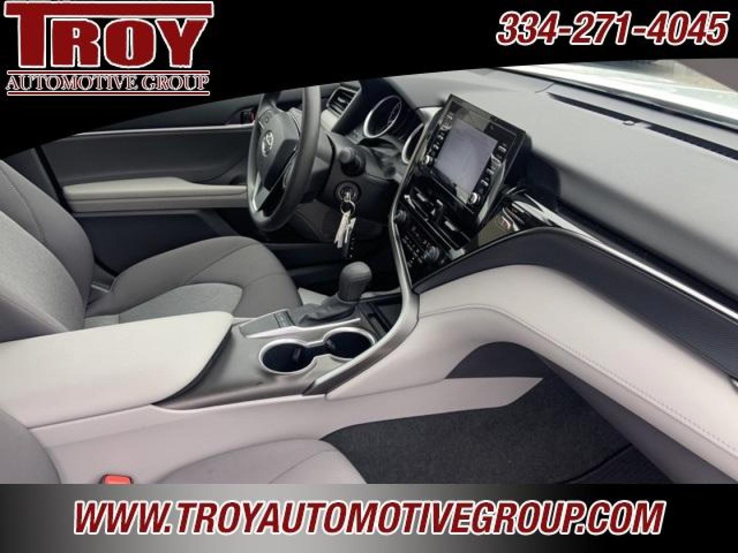 2022 White /Ash Toyota Camry LE (4T1C11AK1NU) with an 2.5L I4 DOHC 16V engine, Automatic transmission, located at 6812 Atlanta Hwy, Montgomery, AL, 36117, (334) 271-4045, 32.382118, -86.178673 - Photo#22