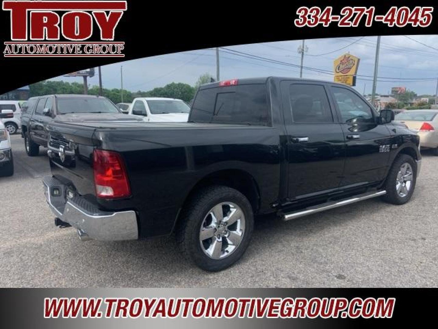 2017 Brilliant Black Crystal Pearlcoat /Diesel Gray/Black Ram 1500 Big Horn (1C6RR6LT1HS) with an HEMI 5.7L V8 Multi Displacement VVT engine, Automatic transmission, located at 6812 Atlanta Hwy, Montgomery, AL, 36117, (334) 271-4045, 32.382118, -86.178673 - Brilliant Black Crystal Pearlcoat 2017 Ram 1500 Big Horn RWD HEMI 5.7L V8 Multi Displacement VVT 8-Speed Automatic<br><br>Financing Available---Top Value for Trades.<br><br>Odometer is 6423 miles below market average! - Photo#3