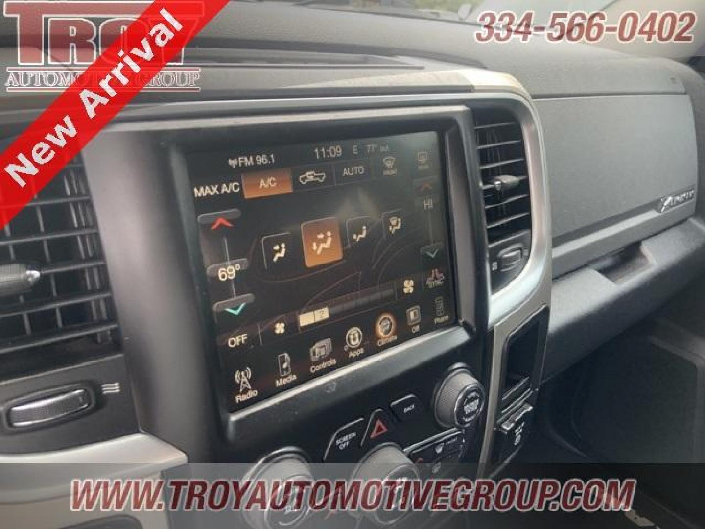 2017 Brilliant Black Crystal Pearlcoat /Diesel Gray/Black Ram 1500 Big Horn (1C6RR6LT1HS) with an HEMI 5.7L V8 Multi Displacement VVT engine, Automatic transmission, located at 6812 Atlanta Hwy, Montgomery, AL, 36117, (334) 271-4045, 32.382118, -86.178673 - Brilliant Black Crystal Pearlcoat 2017 Ram 1500 Big Horn RWD HEMI 5.7L V8 Multi Displacement VVT 8-Speed Automatic<br><br>Financing Available---Top Value for Trades.<br><br>Odometer is 6423 miles below market average! - Photo#27