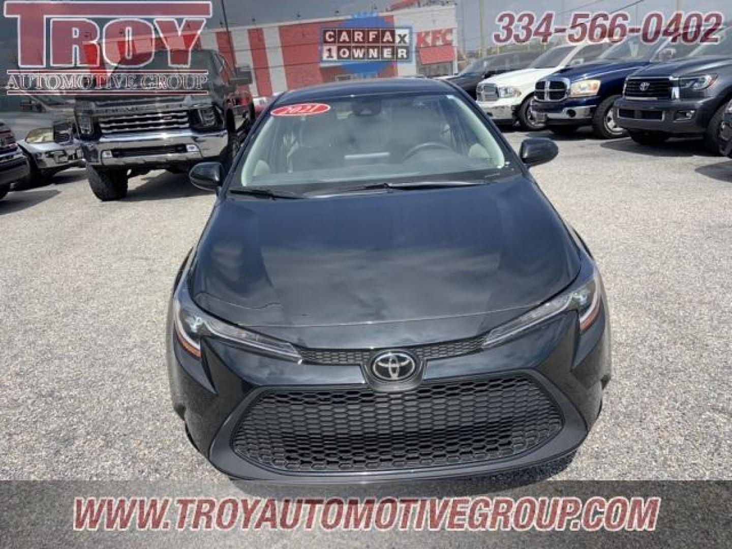 2022 Black Sand Pearl /Light Gray Toyota Corolla LE (JTDEPMAE1NJ) with an 1.8L I4 DOHC 16V engine, CVT transmission, located at 6812 Atlanta Hwy, Montgomery, AL, 36117, (334) 271-4045, 32.382118, -86.178673 - Black 2022 Toyota Corolla LE FWD 1.8L I4 DOHC 16V CVT<br><br>Financing Available---Top Value for Trades.<br><br>Odometer is 5778 miles below market average! 30/38 City/Highway MPG - Photo#4