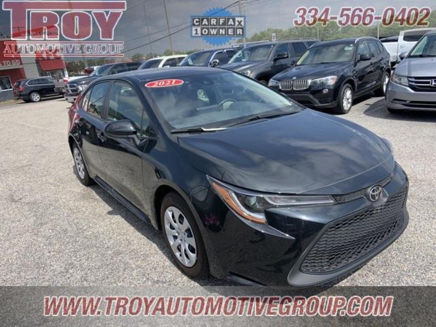 2022 Black Sand Pearl /Light Gray Toyota Corolla LE (JTDEPMAE1NJ) with an 1.8L I4 DOHC 16V engine, CVT transmission, located at 6812 Atlanta Hwy, Montgomery, AL, 36117, (334) 271-4045, 32.382118, -86.178673 - Black 2022 Toyota Corolla LE FWD 1.8L I4 DOHC 16V CVT<br><br>Financing Available---Top Value for Trades.<br><br>Odometer is 5778 miles below market average! 30/38 City/Highway MPG - Photo#5