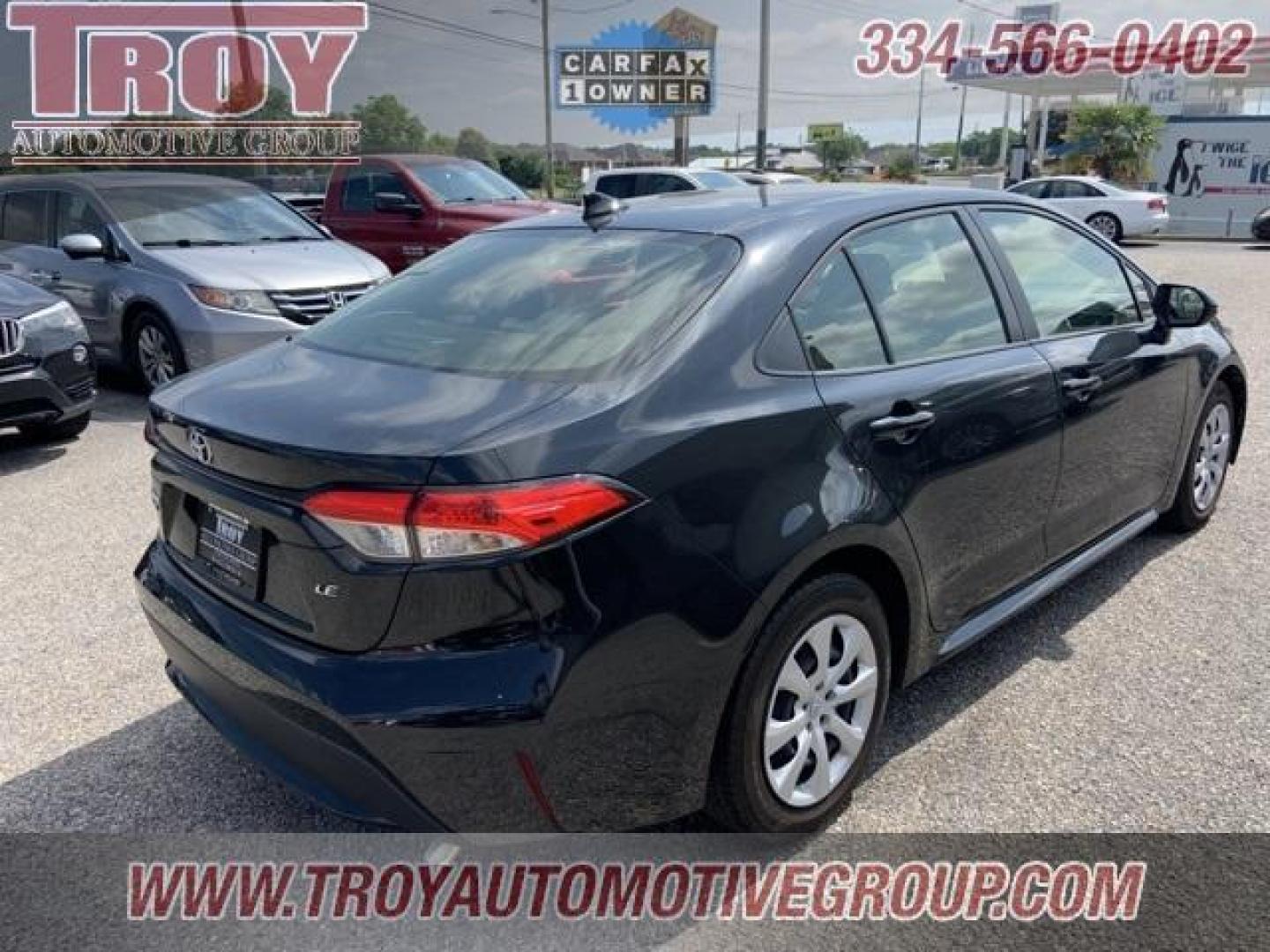 2022 Black Sand Pearl /Light Gray Toyota Corolla LE (JTDEPMAE1NJ) with an 1.8L I4 DOHC 16V engine, CVT transmission, located at 6812 Atlanta Hwy, Montgomery, AL, 36117, (334) 271-4045, 32.382118, -86.178673 - Black 2022 Toyota Corolla LE FWD 1.8L I4 DOHC 16V CVT<br><br>Financing Available---Top Value for Trades.<br><br>Odometer is 5778 miles below market average! 30/38 City/Highway MPG - Photo#10