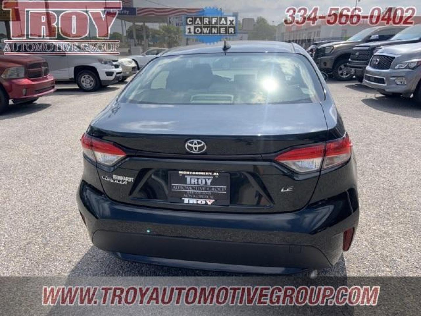 2022 Black Sand Pearl /Light Gray Toyota Corolla LE (JTDEPMAE1NJ) with an 1.8L I4 DOHC 16V engine, CVT transmission, located at 6812 Atlanta Hwy, Montgomery, AL, 36117, (334) 271-4045, 32.382118, -86.178673 - Black 2022 Toyota Corolla LE FWD 1.8L I4 DOHC 16V CVT<br><br>Financing Available---Top Value for Trades.<br><br>Odometer is 5778 miles below market average! 30/38 City/Highway MPG - Photo#11