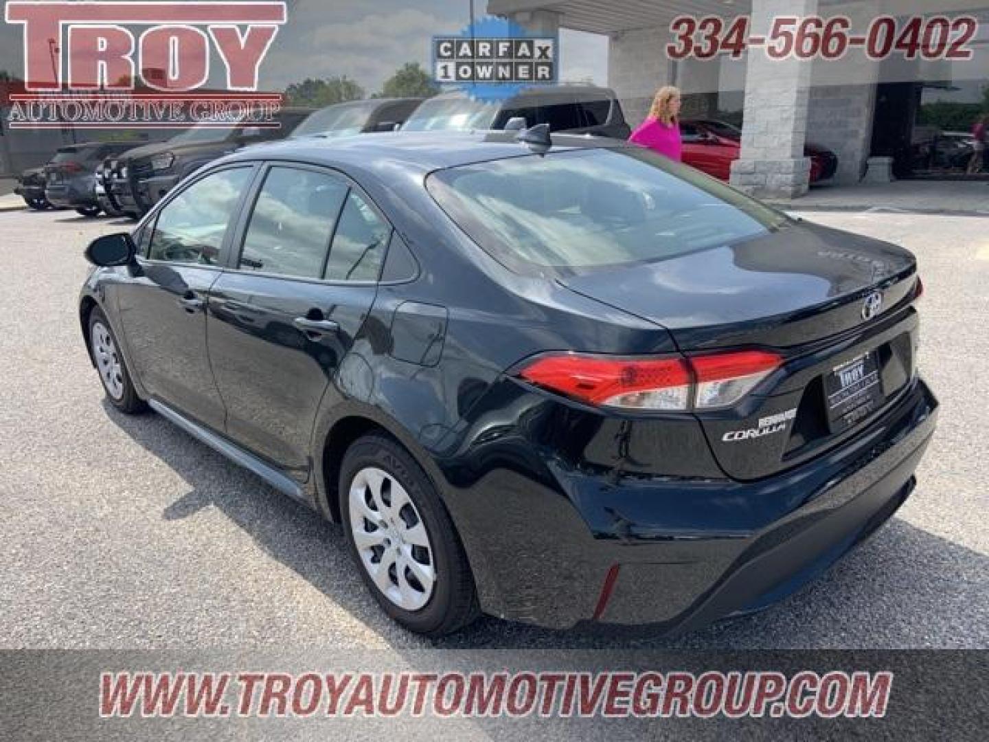 2022 Black Sand Pearl /Light Gray Toyota Corolla LE (JTDEPMAE1NJ) with an 1.8L I4 DOHC 16V engine, CVT transmission, located at 6812 Atlanta Hwy, Montgomery, AL, 36117, (334) 271-4045, 32.382118, -86.178673 - Black 2022 Toyota Corolla LE FWD 1.8L I4 DOHC 16V CVT<br><br>Financing Available---Top Value for Trades.<br><br>Odometer is 5778 miles below market average! 30/38 City/Highway MPG - Photo#12