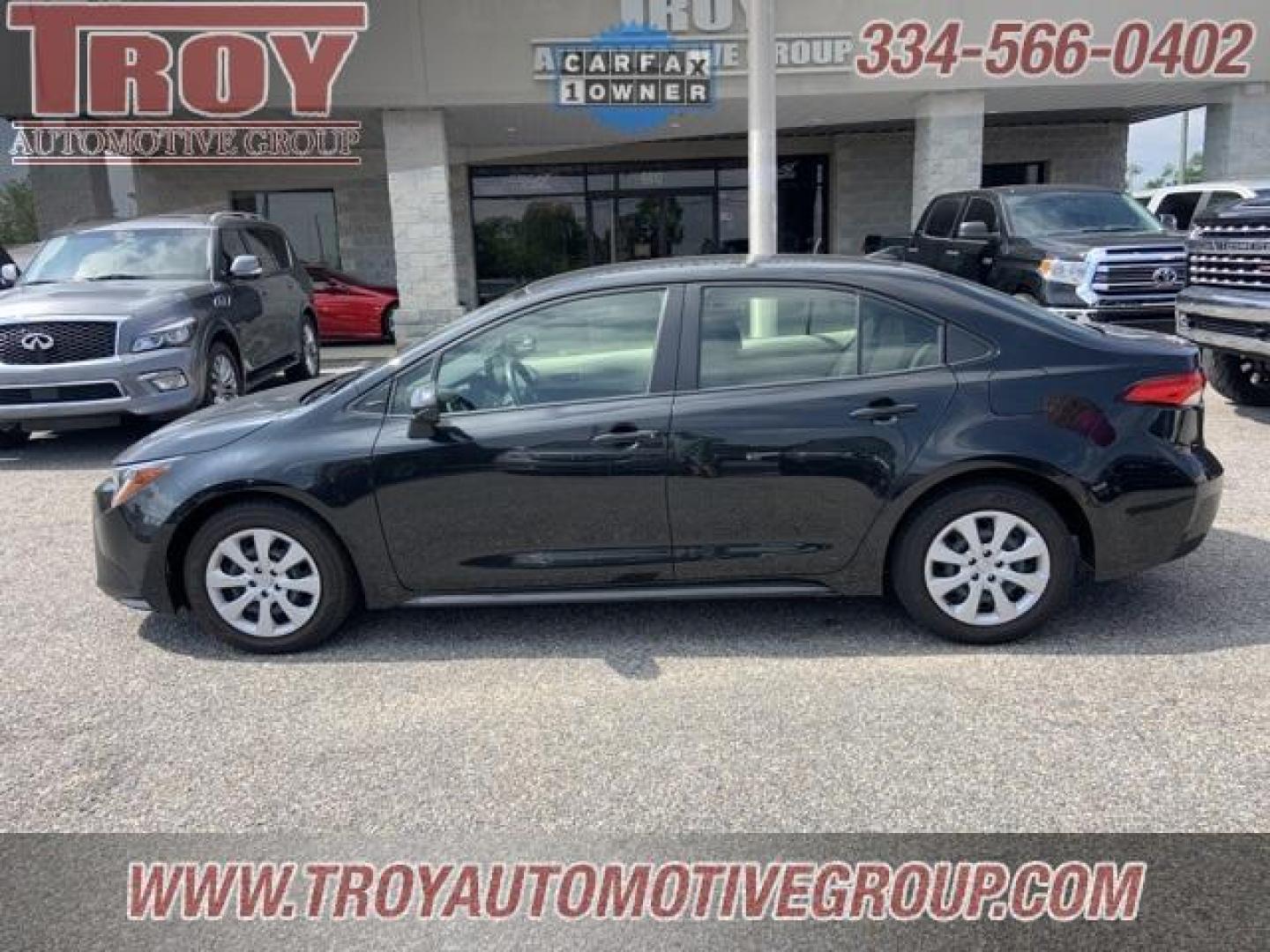 2022 Black Sand Pearl /Light Gray Toyota Corolla LE (JTDEPMAE1NJ) with an 1.8L I4 DOHC 16V engine, CVT transmission, located at 6812 Atlanta Hwy, Montgomery, AL, 36117, (334) 271-4045, 32.382118, -86.178673 - Black 2022 Toyota Corolla LE FWD 1.8L I4 DOHC 16V CVT<br><br>Financing Available---Top Value for Trades.<br><br>Odometer is 5778 miles below market average! 30/38 City/Highway MPG - Photo#14